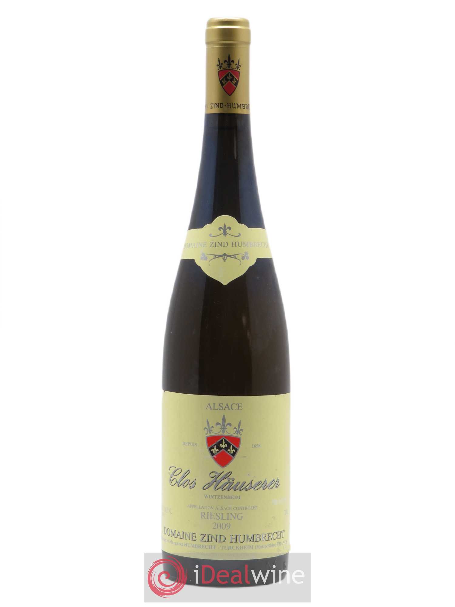 Alsace Riesling Clos Hauserer Zind-Humbrecht (Domaine) 2009 - Lot de 1 bouteille - 0