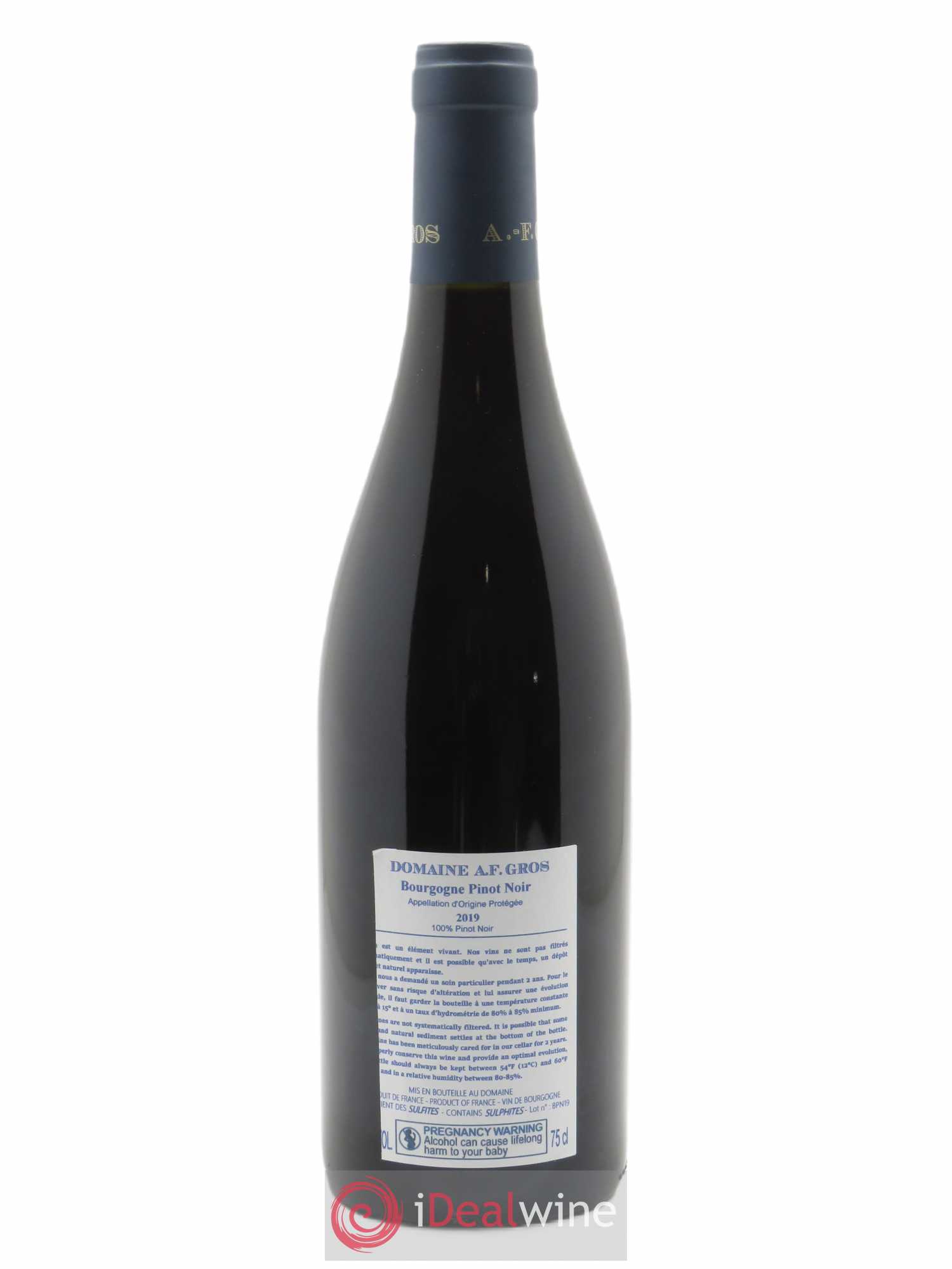 Bourgogne A.-F. Gros 2019 - Lot de 1 bouteille - 1