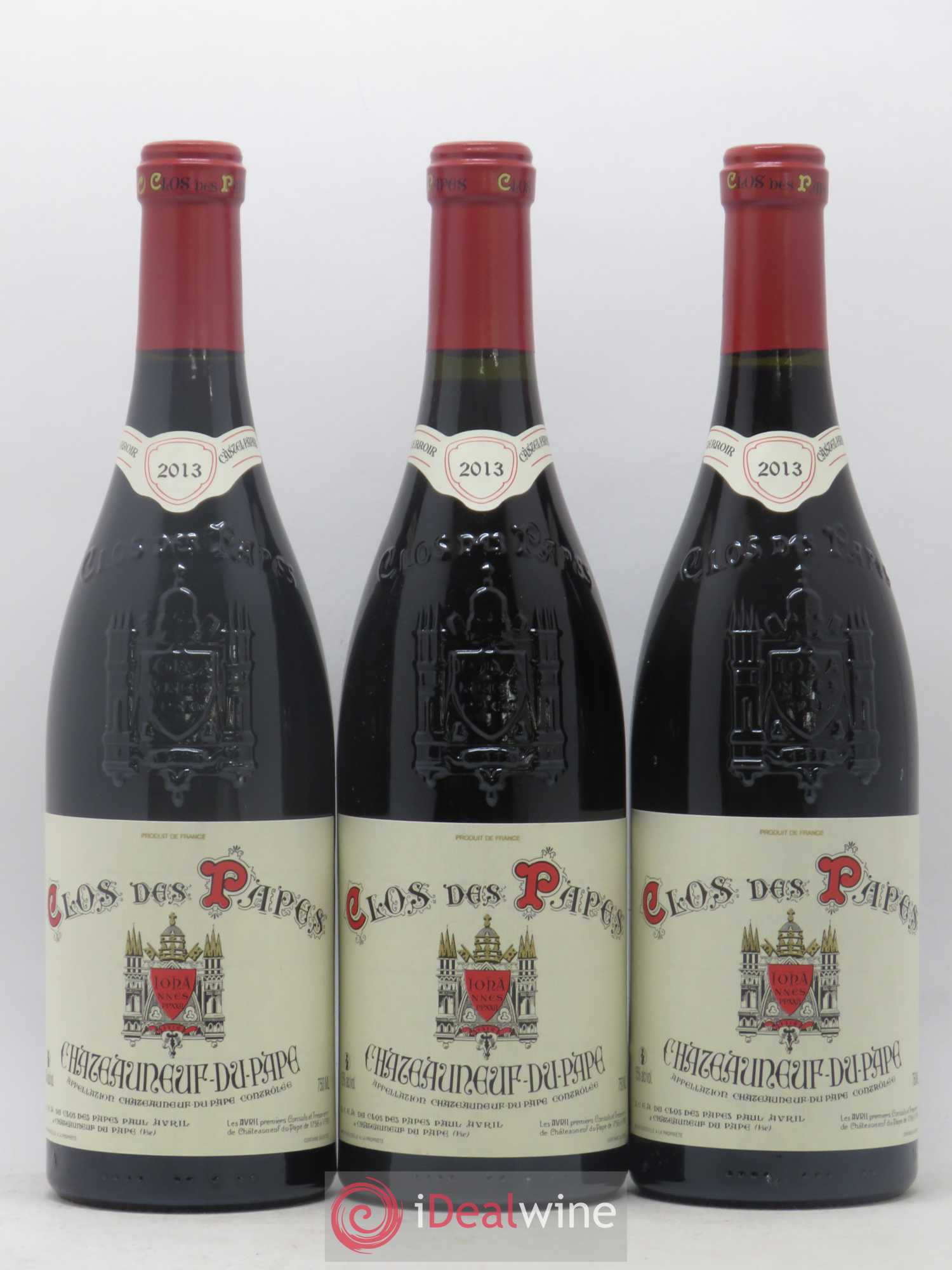 Châteauneuf-du-Pape Clos des Papes - Paul Avril 2013 - Lot de 6 bouteilles - 2