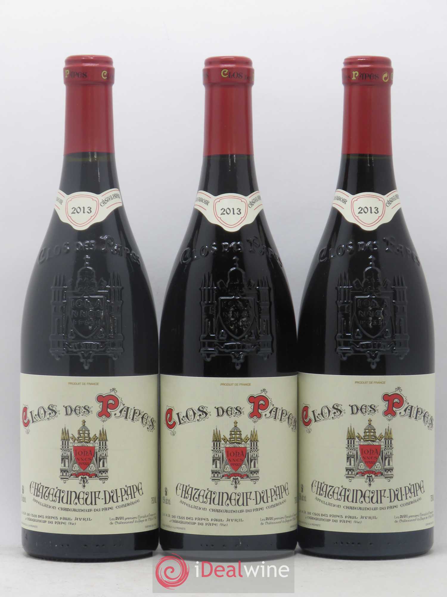 Châteauneuf-du-Pape Clos des Papes - Paul Avril 2013 - Lot de 12 bouteilles - 3