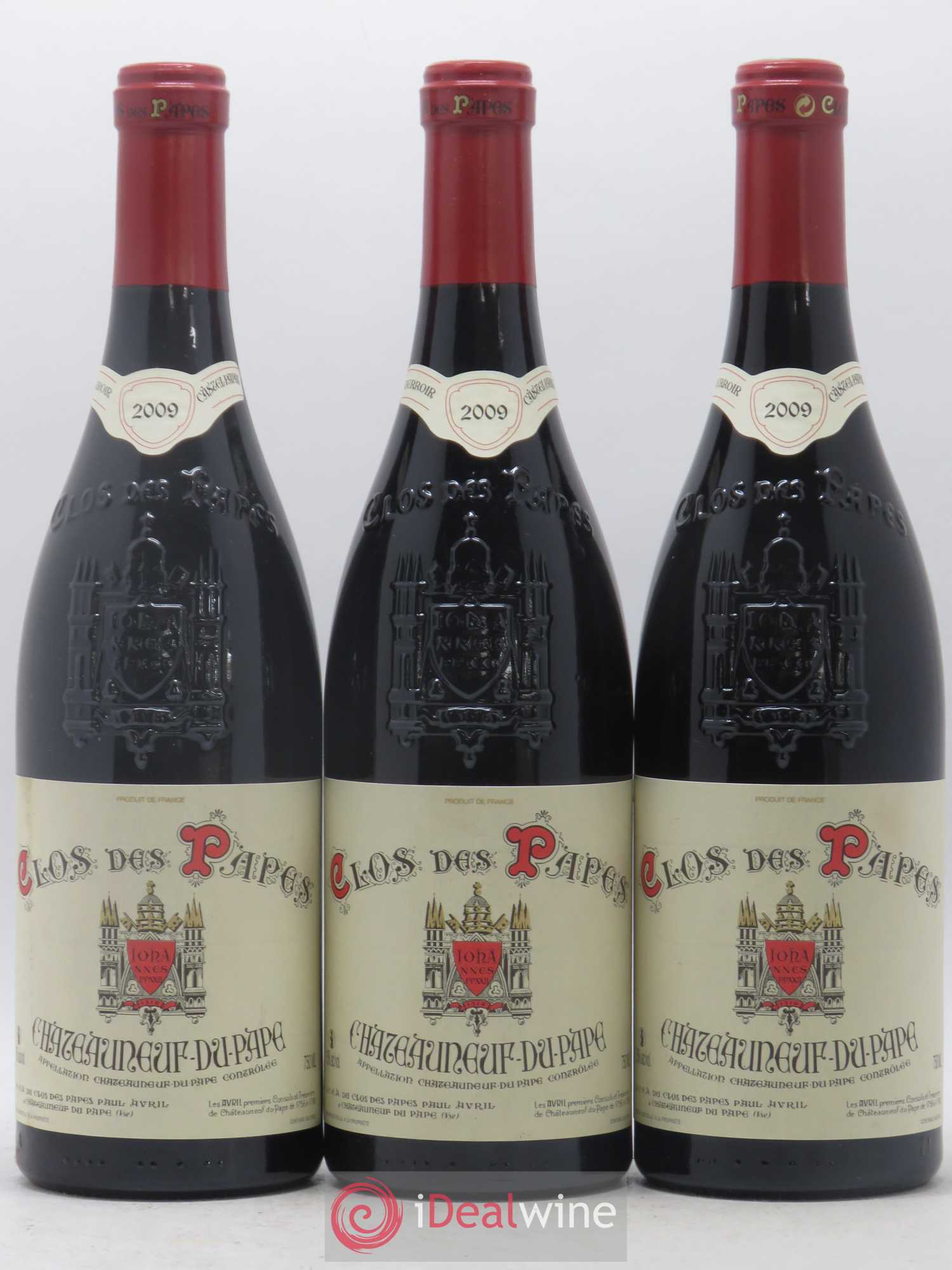 Châteauneuf-du-Pape Clos des Papes - Paul Avril 2009 - Lot de 12 bouteilles - 3