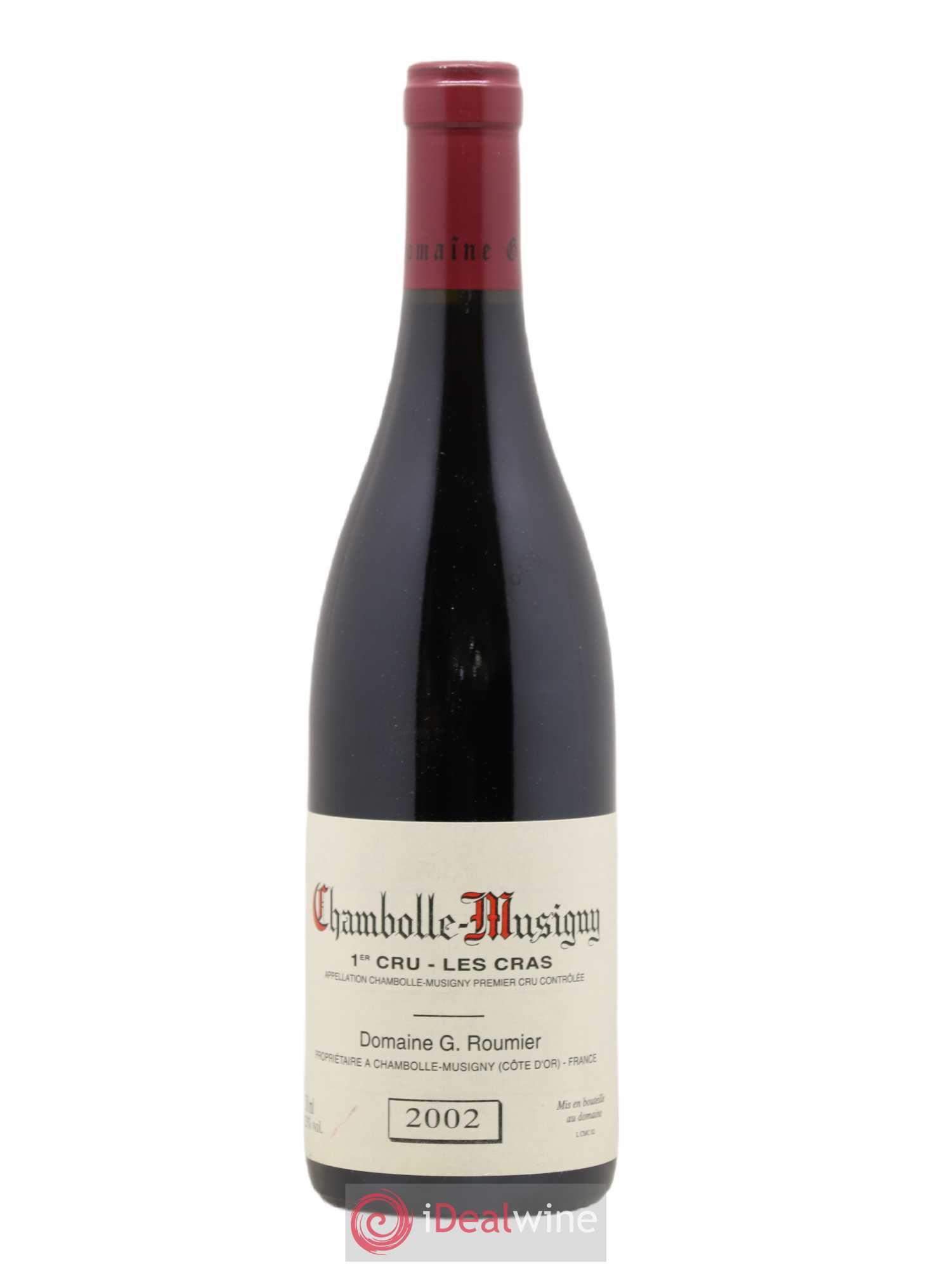Chambolle-Musigny 1er Cru Les Cras Georges Roumier (Domaine) 2002 - Lot de 1 bouteille - 0