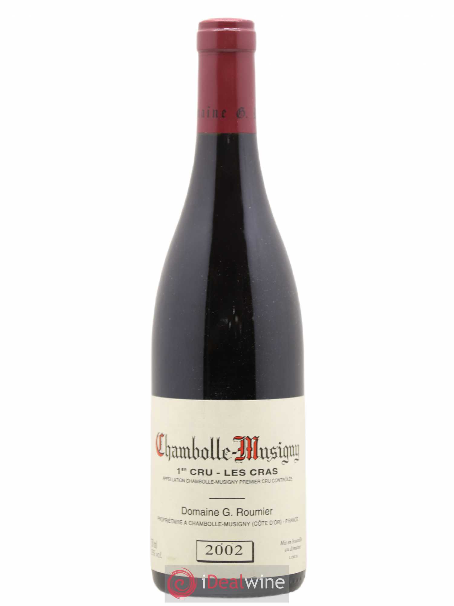 Chambolle-Musigny 1er Cru Les Cras Georges Roumier (Domaine) 2002 - Lot de 1 bouteille - 0