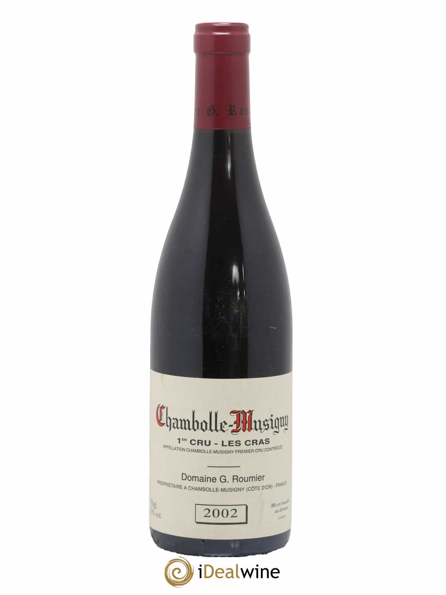 Chambolle-Musigny 1er Cru Les Cras Georges Roumier (Domaine) 2002 - Lot de 1 bouteille - 0