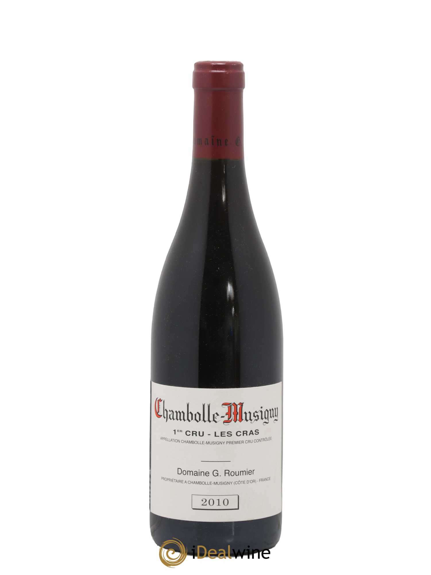 Chambolle-Musigny 1er Cru Les Cras Georges Roumier (Domaine) 2010 - Lot de 1 bouteille - 0