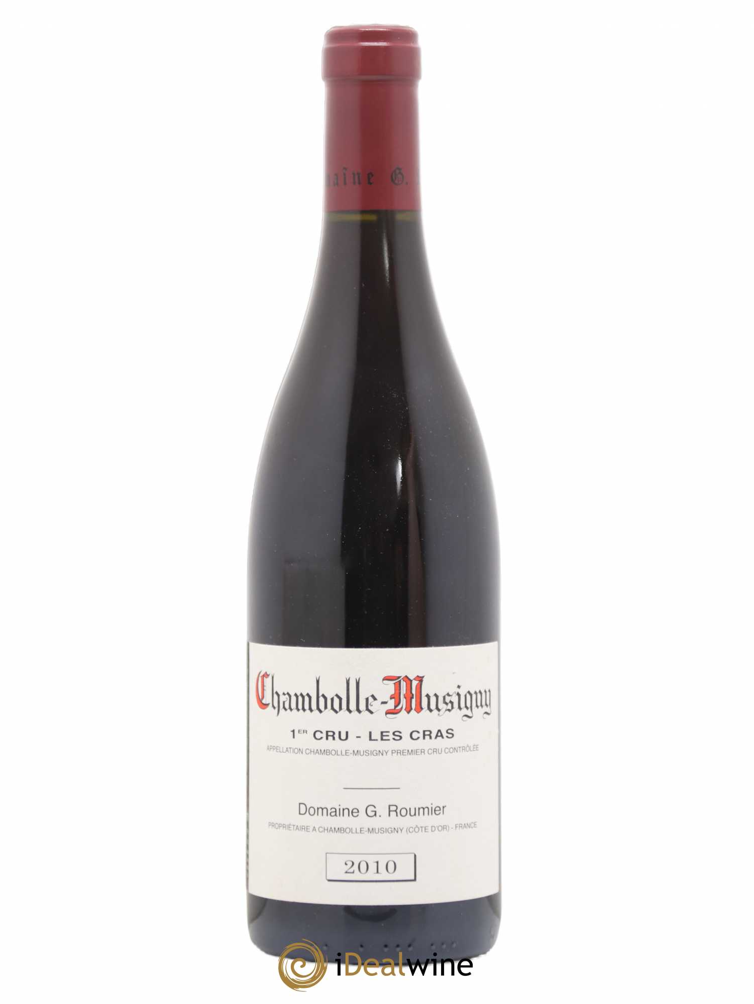 Chambolle-Musigny 1er Cru Les Cras Georges Roumier (Domaine) 2010 - Lot de 1 bouteille - 0