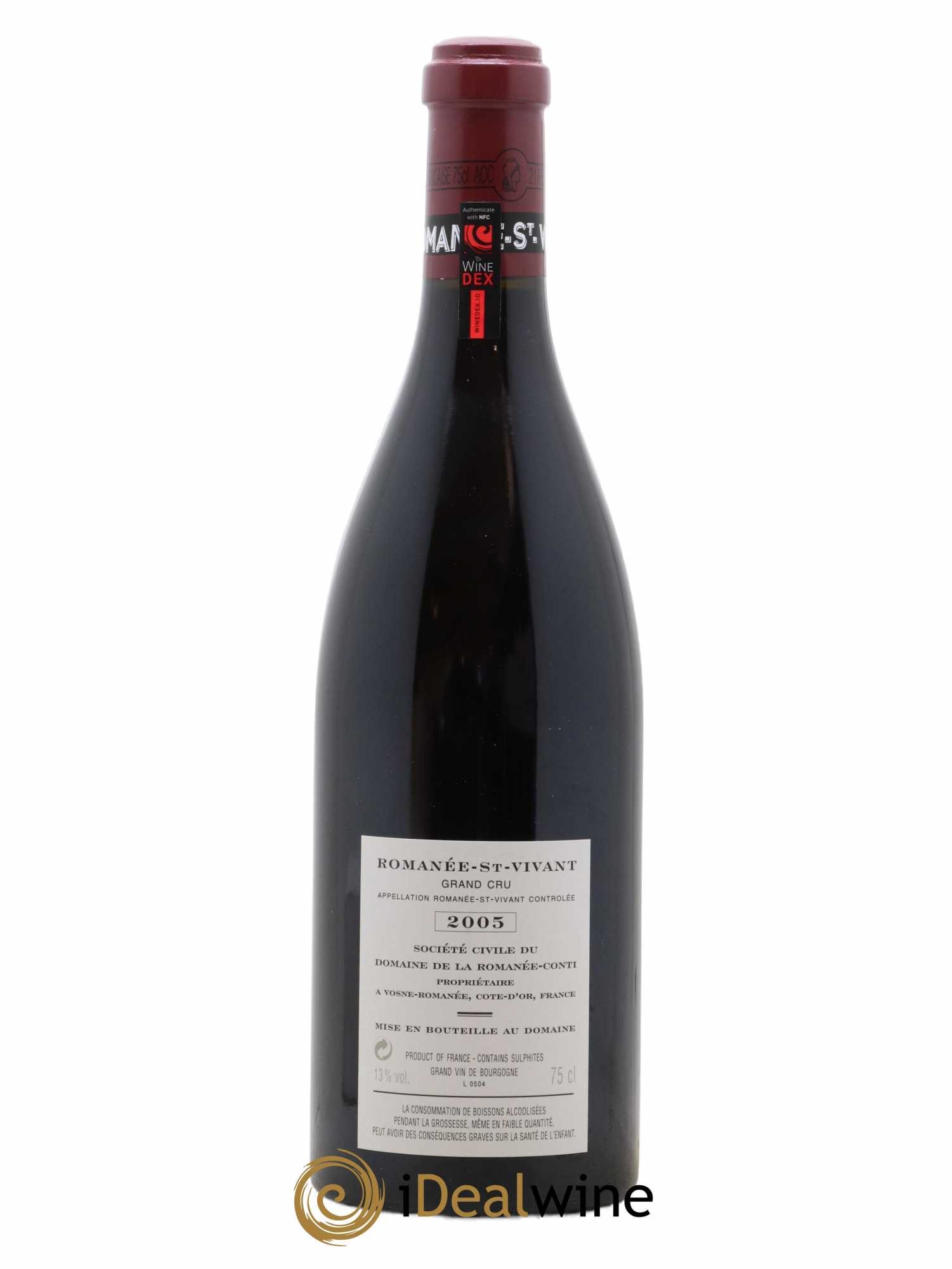 Romanée-Saint-Vivant Grand Cru Domaine de la Romanée-Conti 2005 - Lot de 1 bouteille - 1