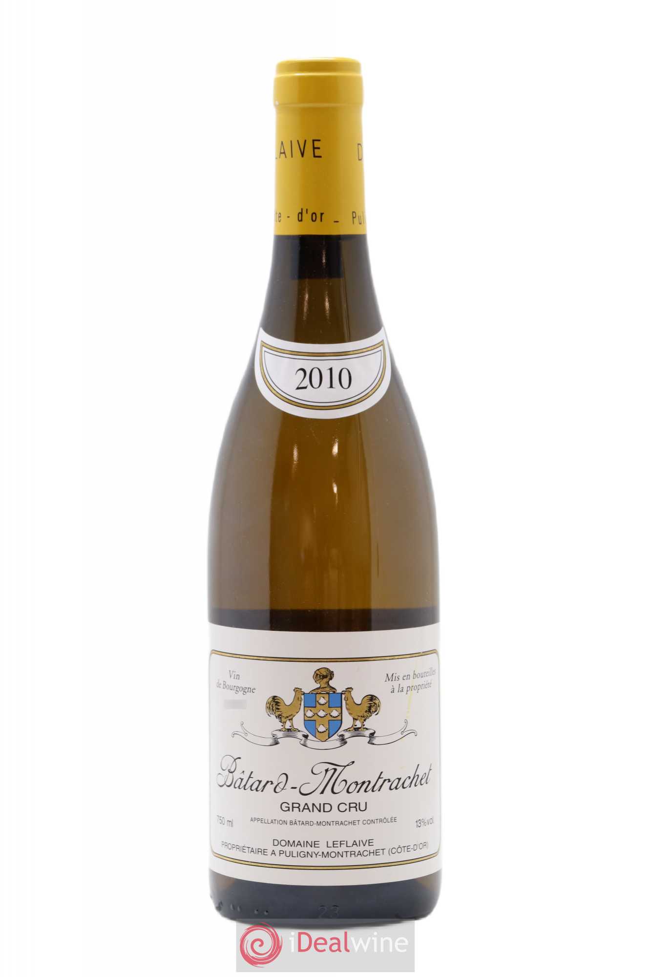Bâtard-Montrachet Grand Cru Leflaive (Domaine) 2010 - Lot de 1 bouteille - 0
