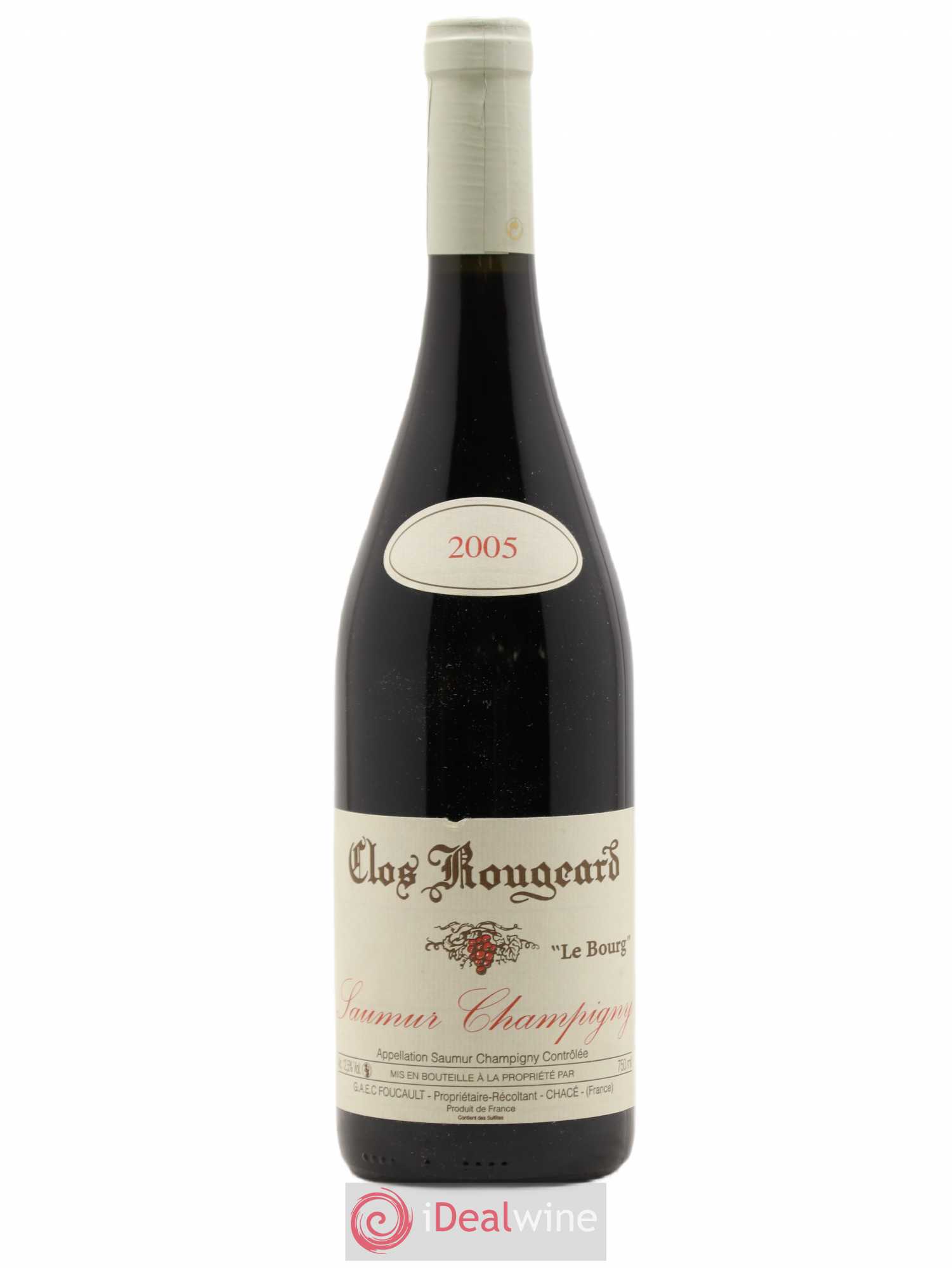Saumur-Champigny Le Bourg Clos Rougeard 2005 - Lot de 1 bouteille - 0