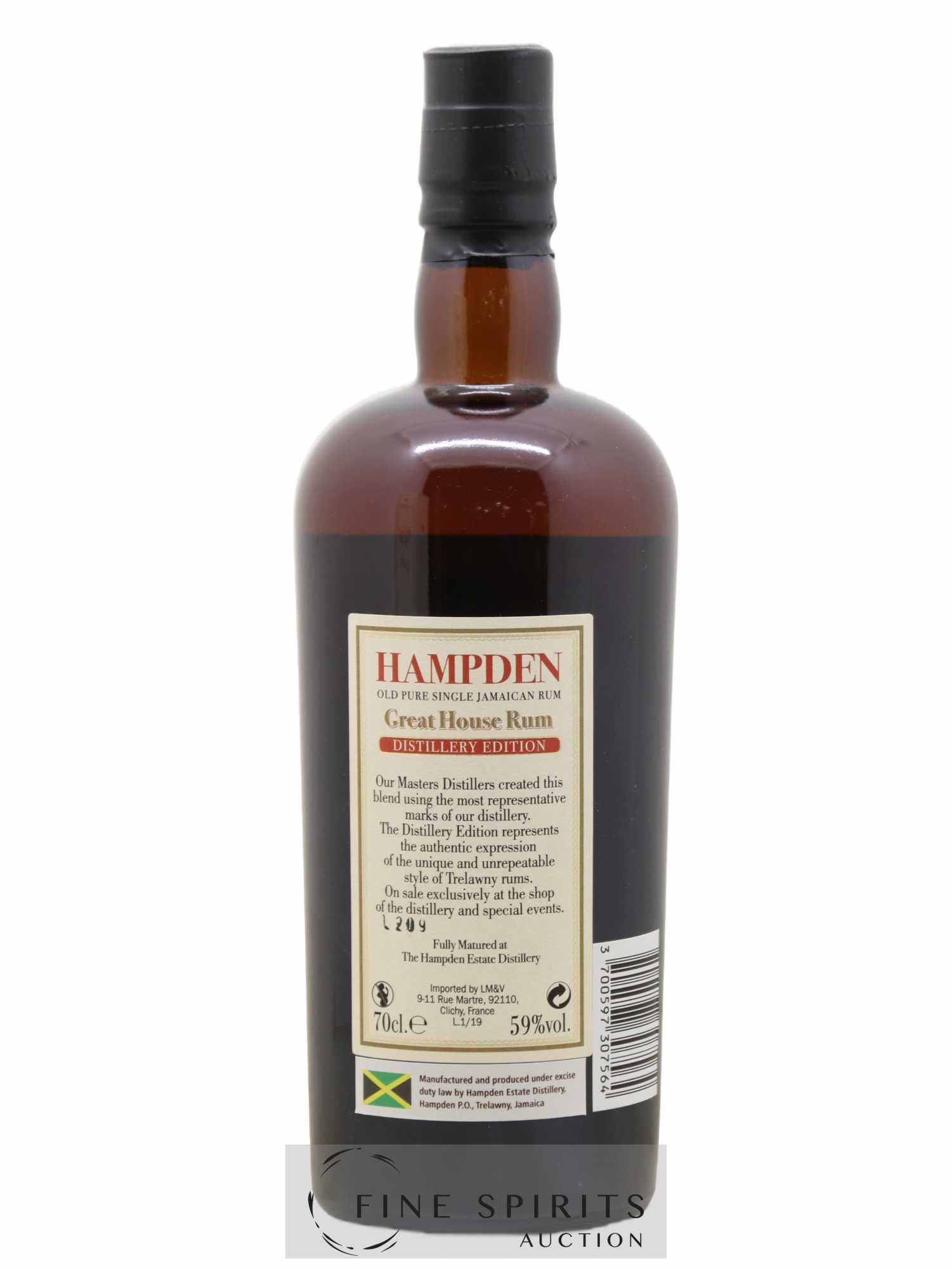 Hampden Of. Great House Distillery Edition - Posten von 1 Flasche - 2