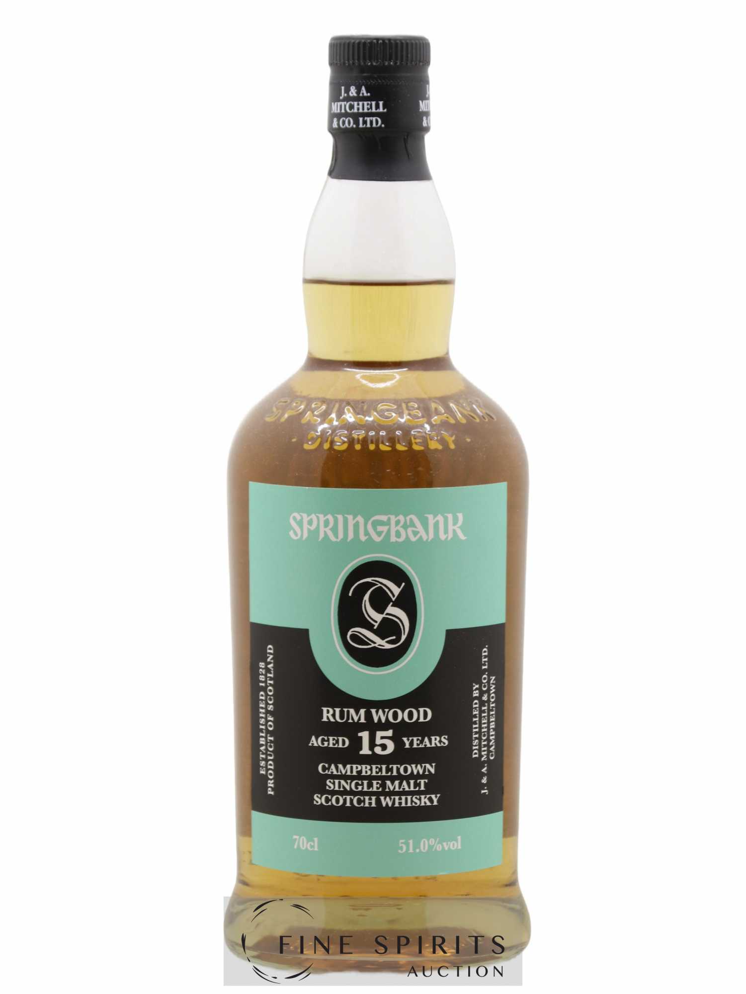 Springbank 15 years 2003 Of. Rum Wood One of 9000 - bottled 2019 - Lot de 1 bouteille - 1
