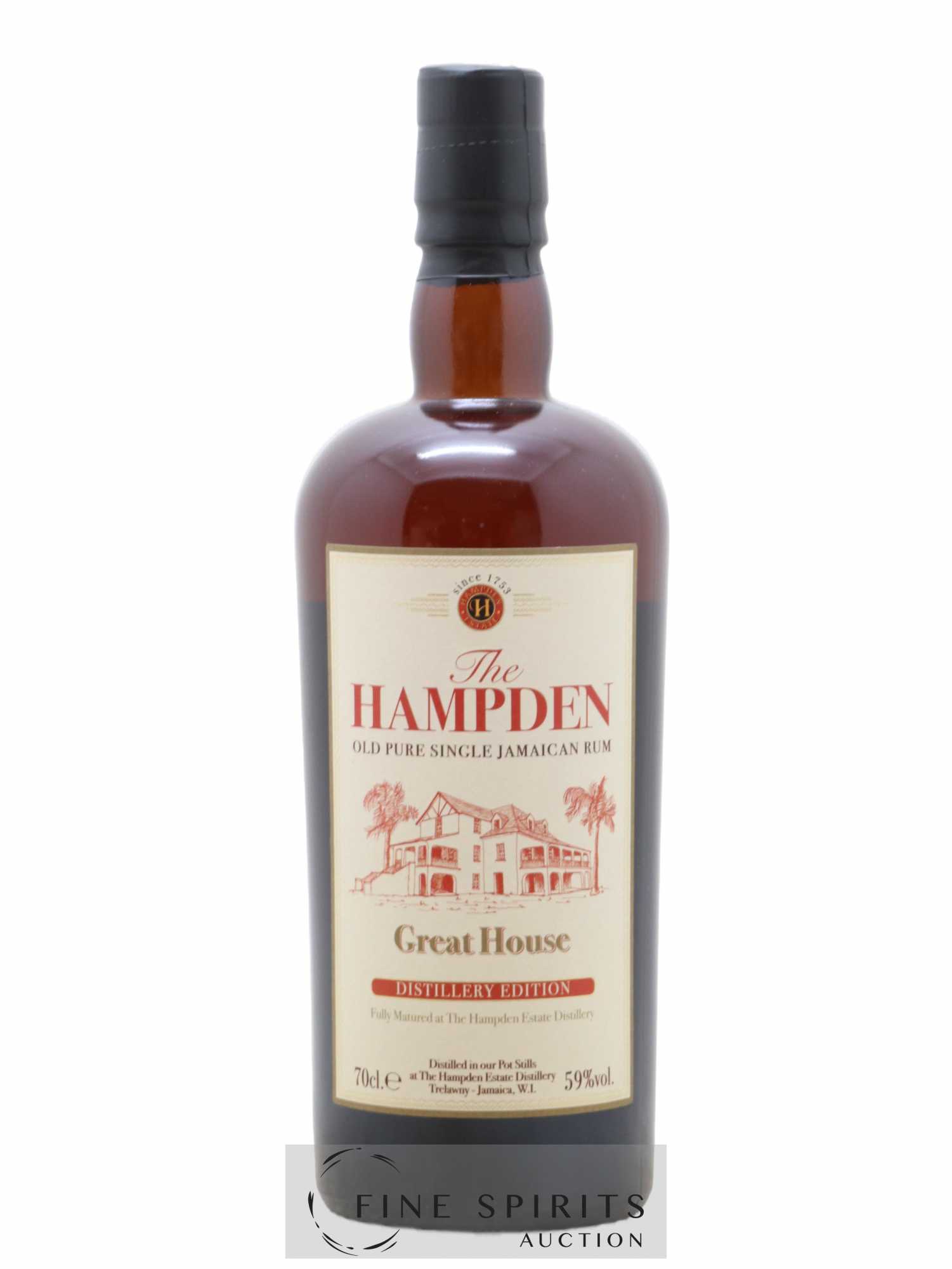 Hampden Of. Great House Distillery Edition - Lot de 1 bouteille - 1