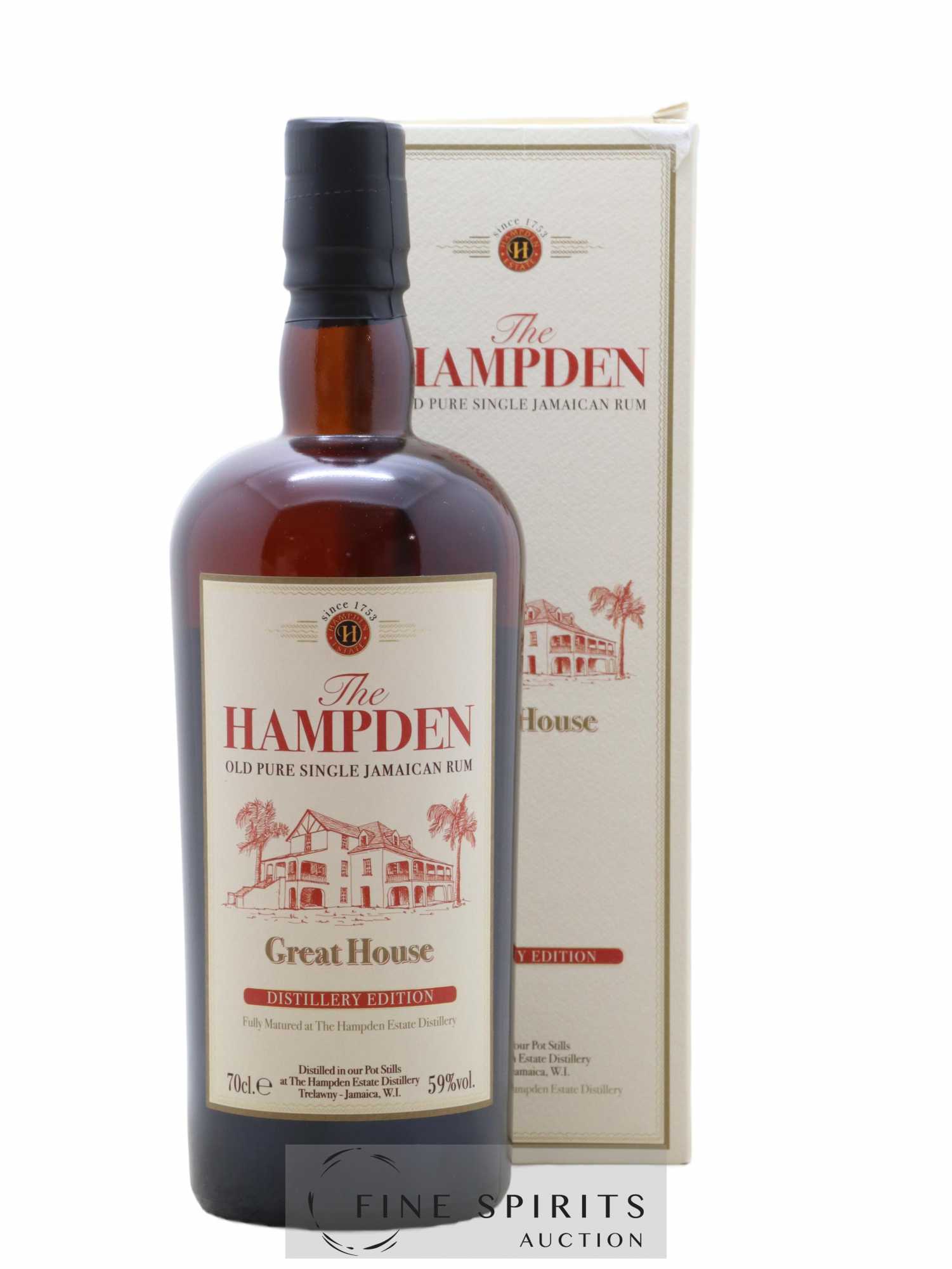 Hampden Of. Great House Distillery Edition - Lot de 1 bouteille - 0