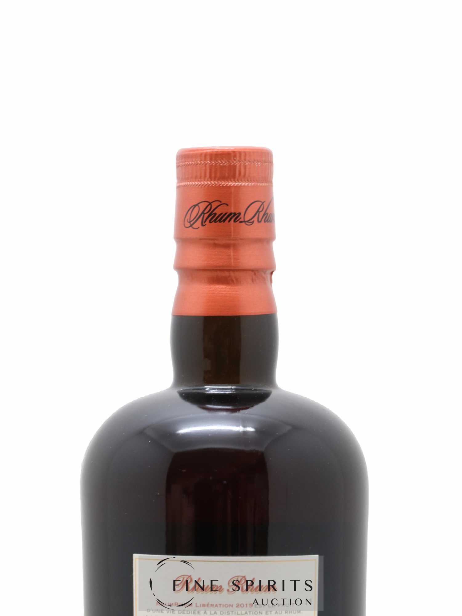 Rhum Rhum Of. PMG - Maitre Capovilla Libération 2015 Version Intégrale - Lot of 1 bottle - 3