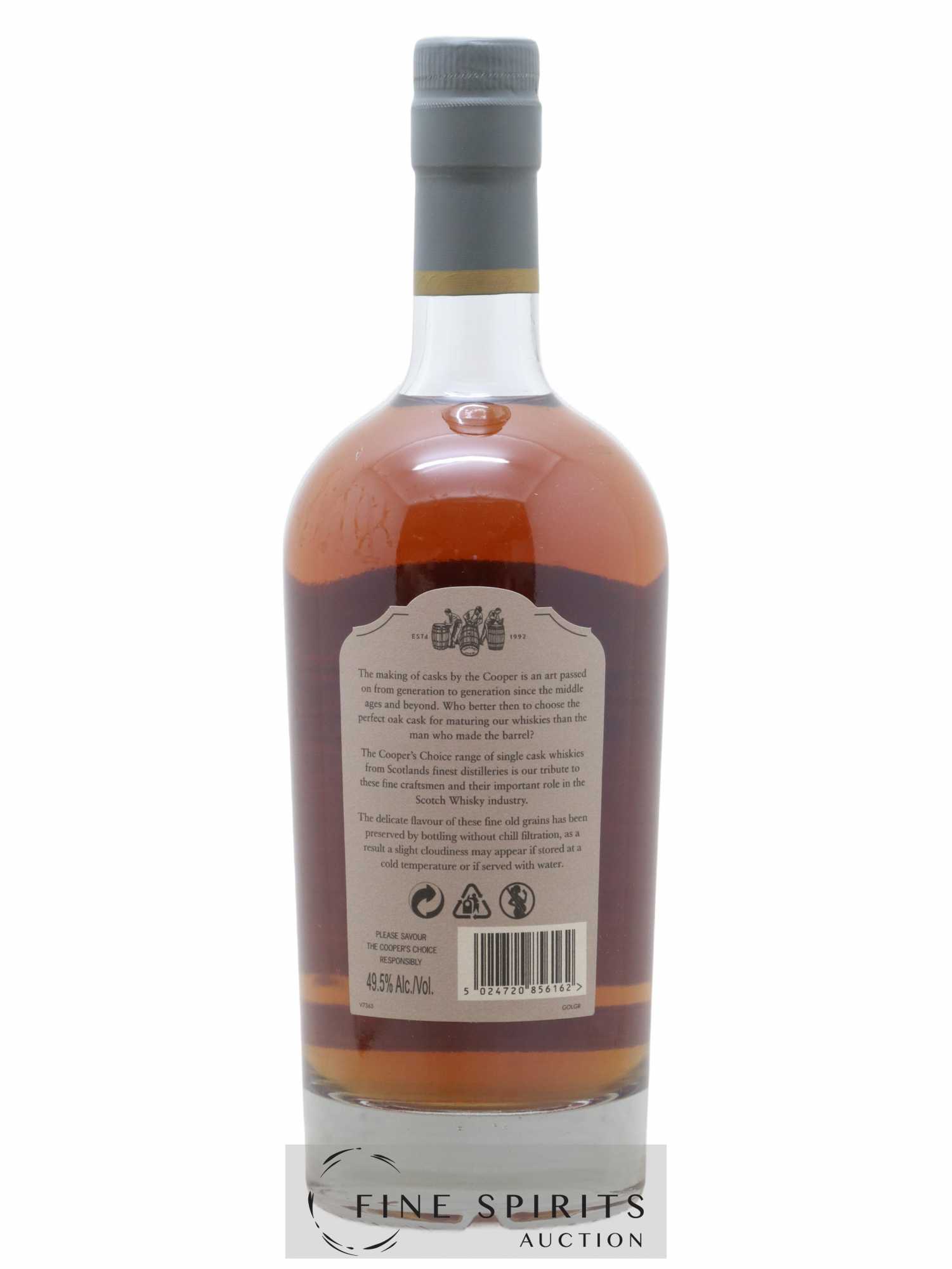 Golden Grain 51 years 1964 Of. The Cooper's Choice Cask n°1303 - One of 250 - bottled 2016 La Boutique du Ch - Lot of 1 bottle - 2