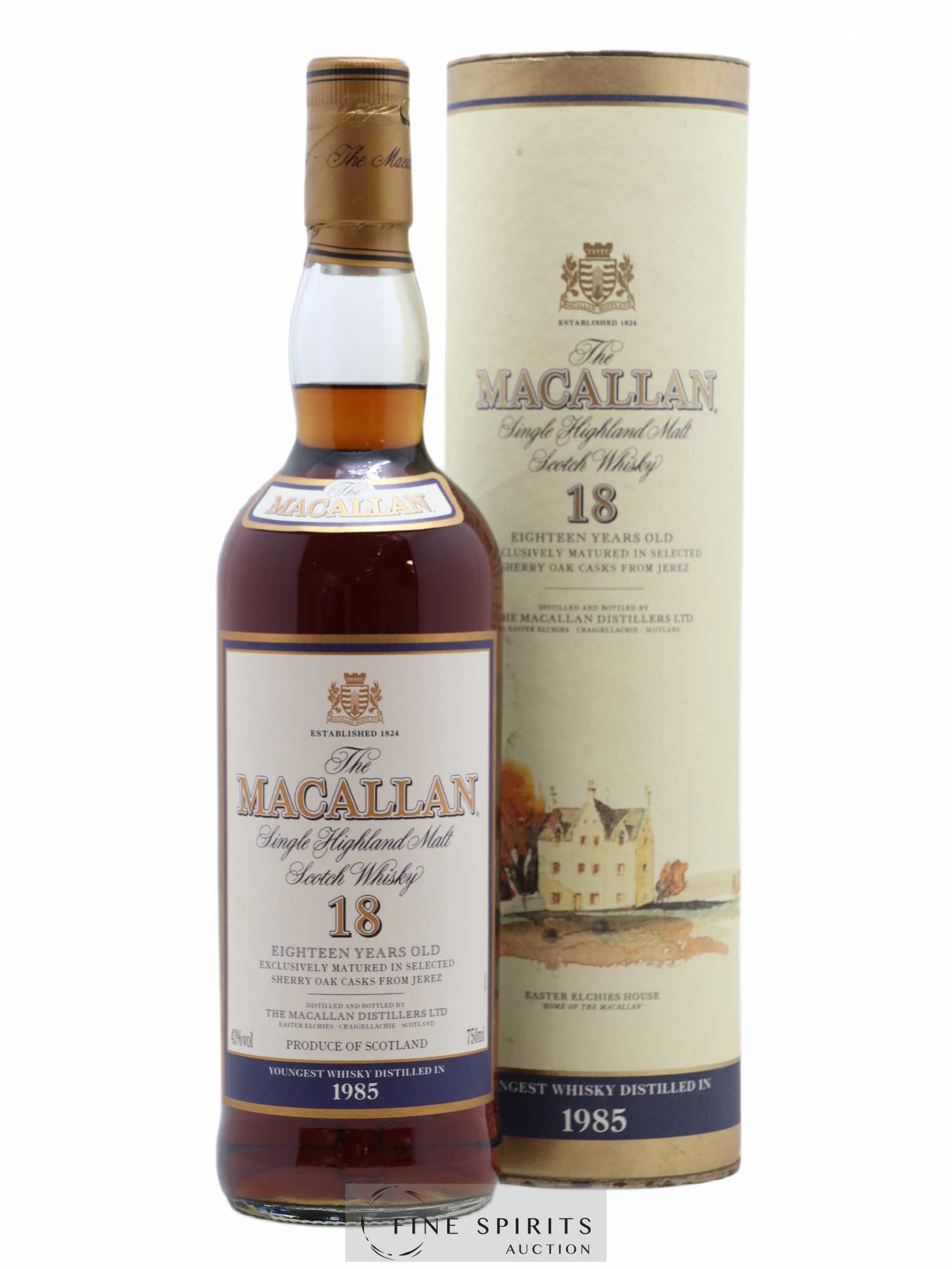 Macallan (The) 18 years 1985 Of. Selected Sherry Oak Casks - Lot de 1 bouteille - 0