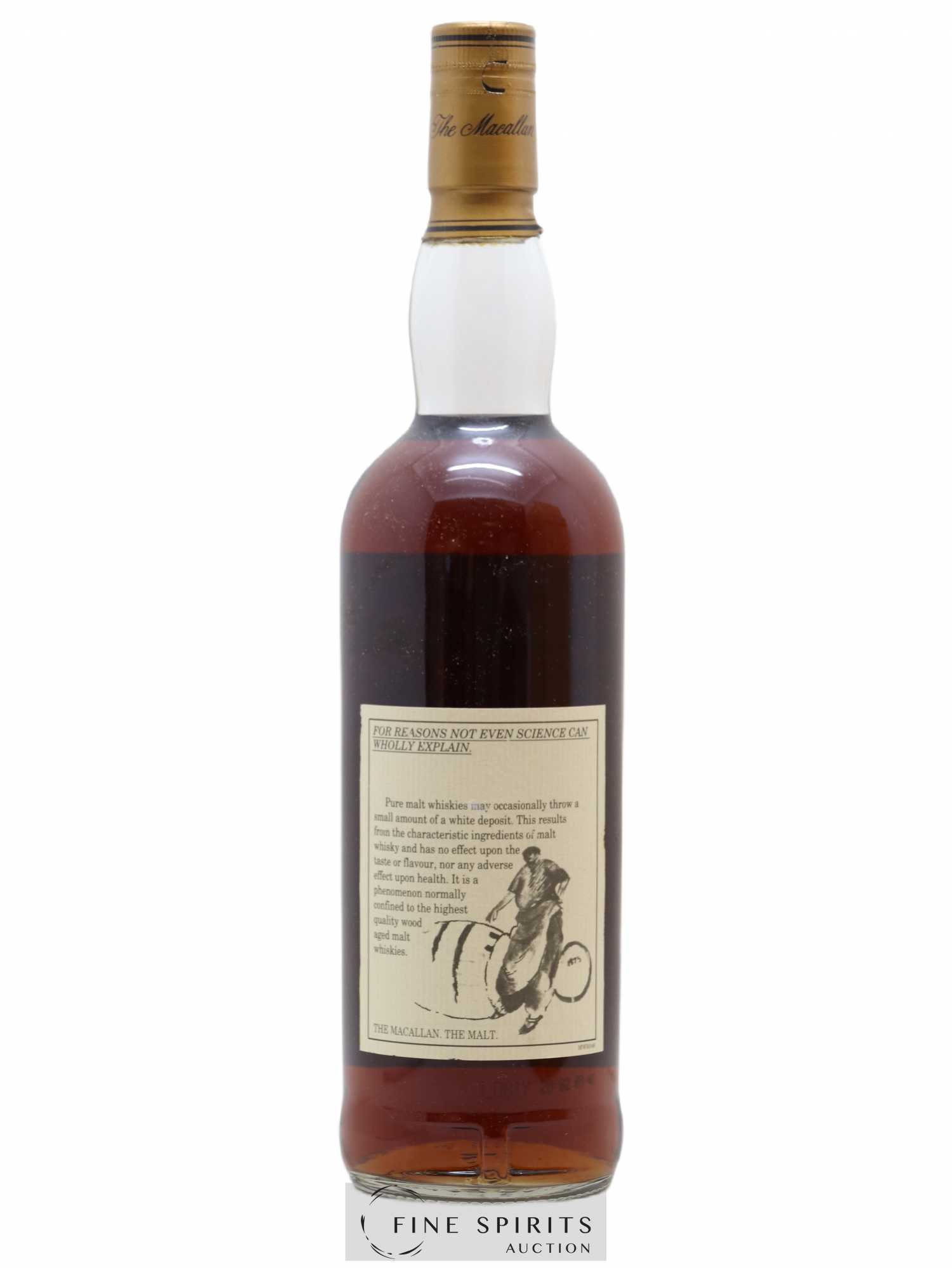 Macallan (The) 25 years 1975 Of. Anniversary Malt bottled 2000 Special Bottling - Lot de 1 bouteille - 2