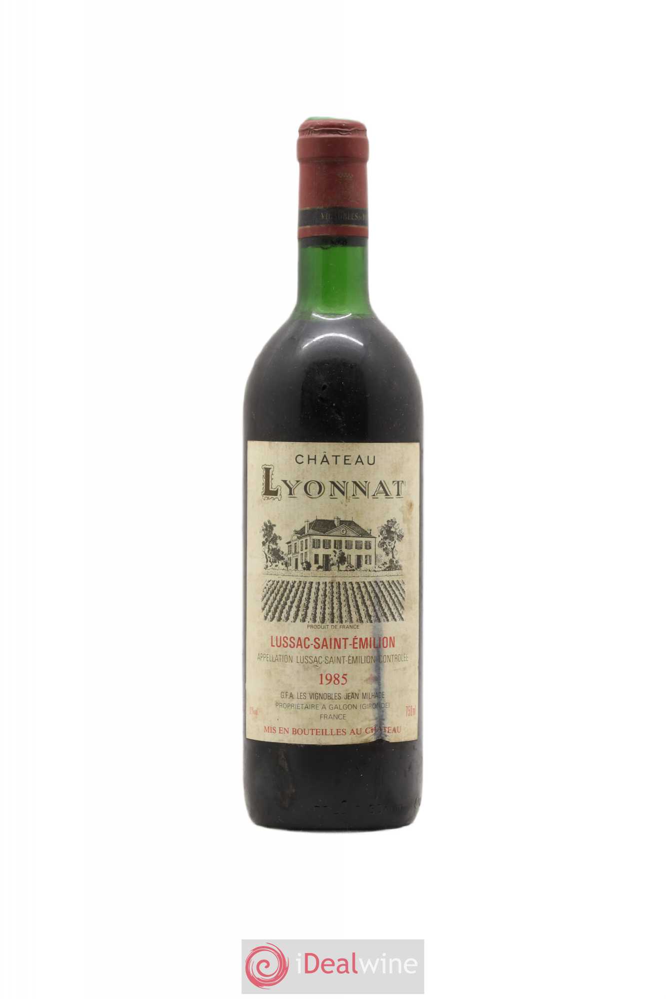 Château Lyonnat (sans prix de réserve) 1985 - Lot de 1 bouteille - 0