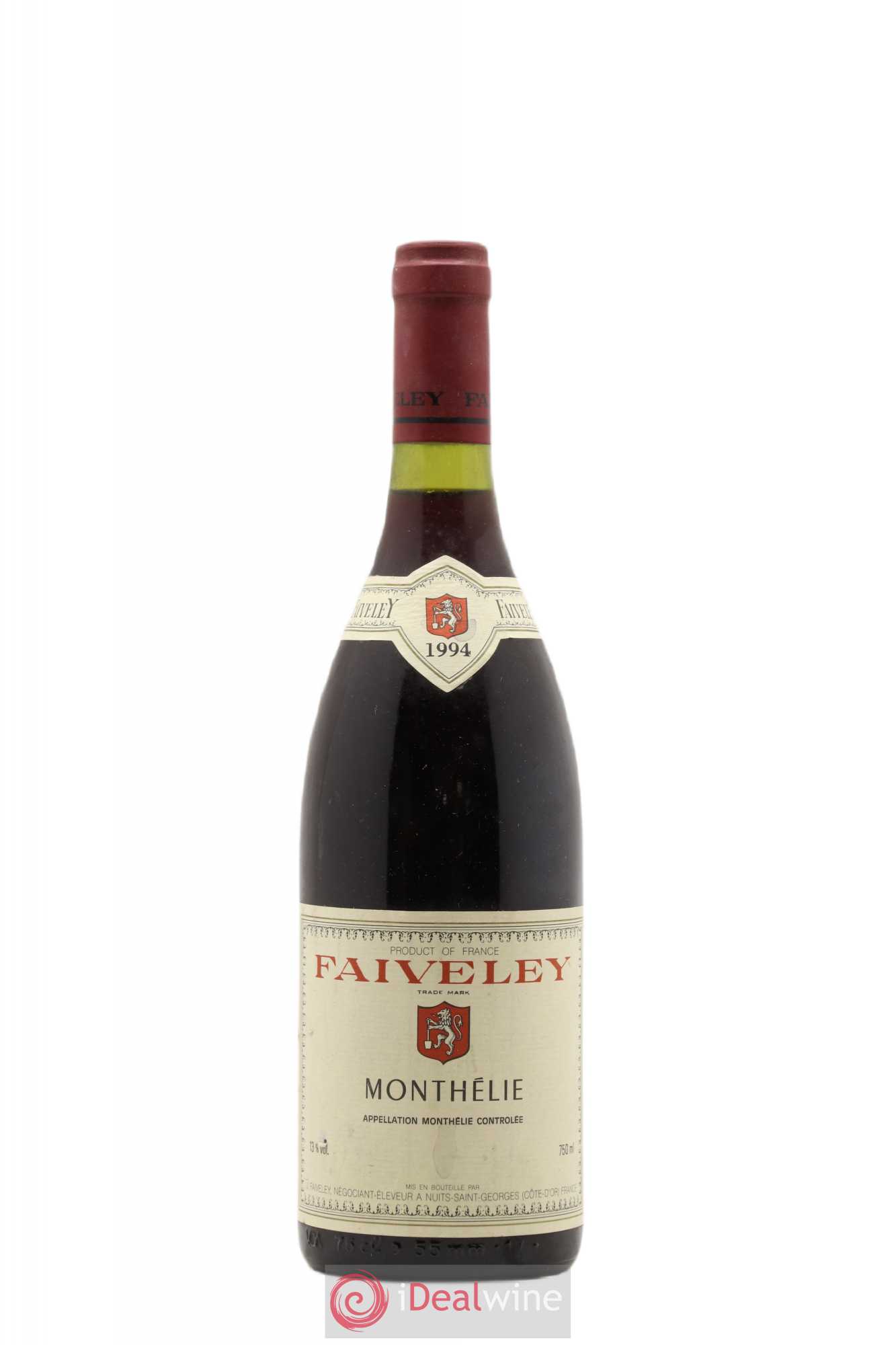 Monthélie Faiveley 1994 - Lot de 1 bouteille - 0