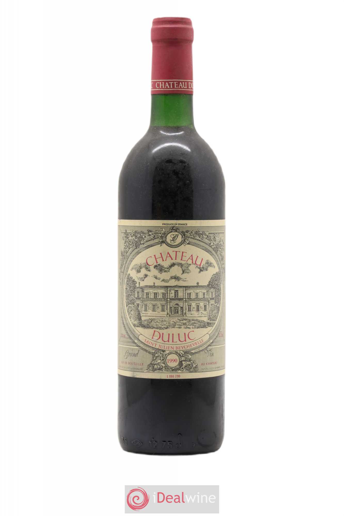 Duluc de Branaire Second Vin 1990 - Lot de 1 bouteille - 0