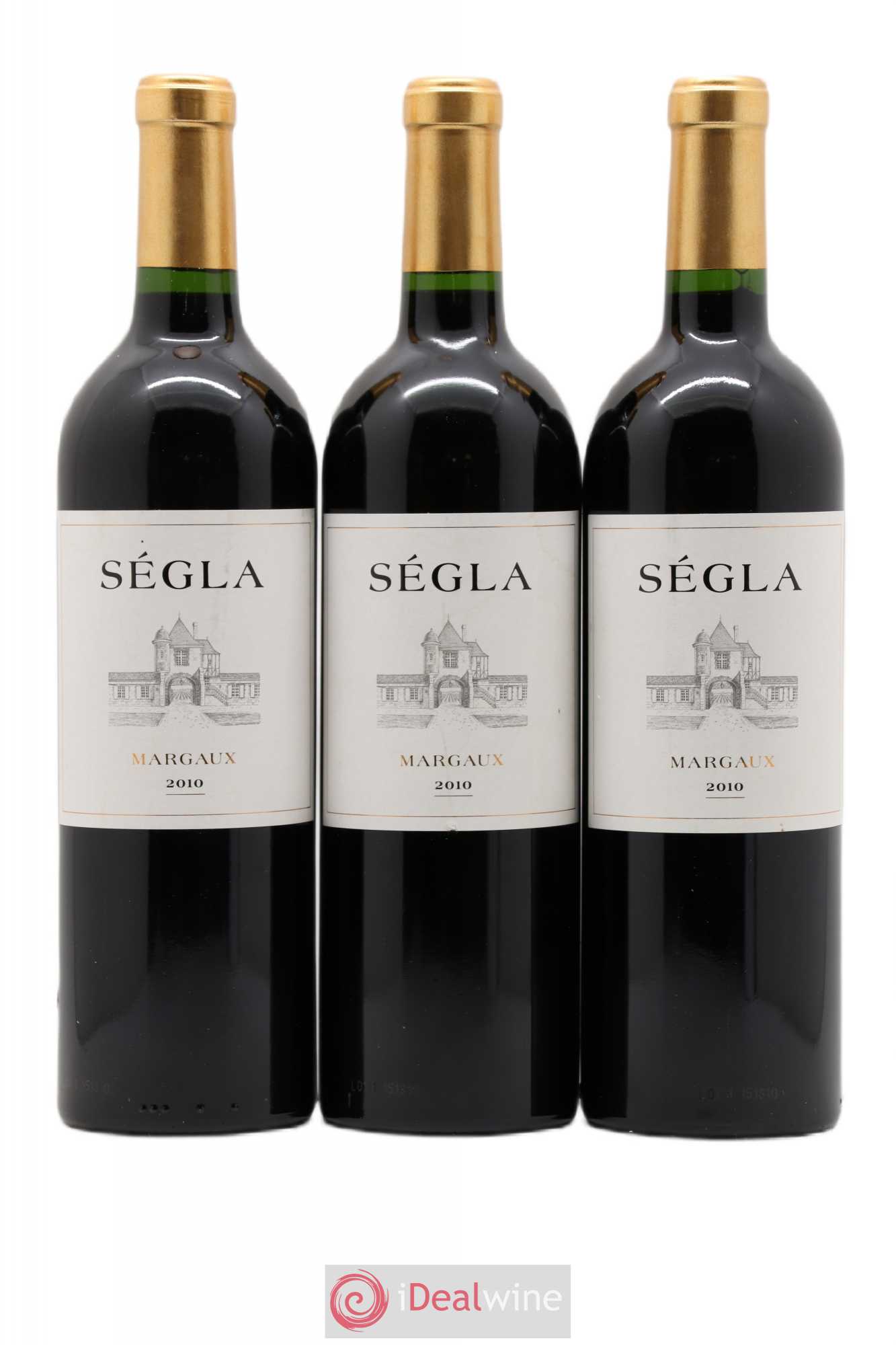 Ségla de Rauzan-Ségla 2010 - Lot of 3 bottles - 0