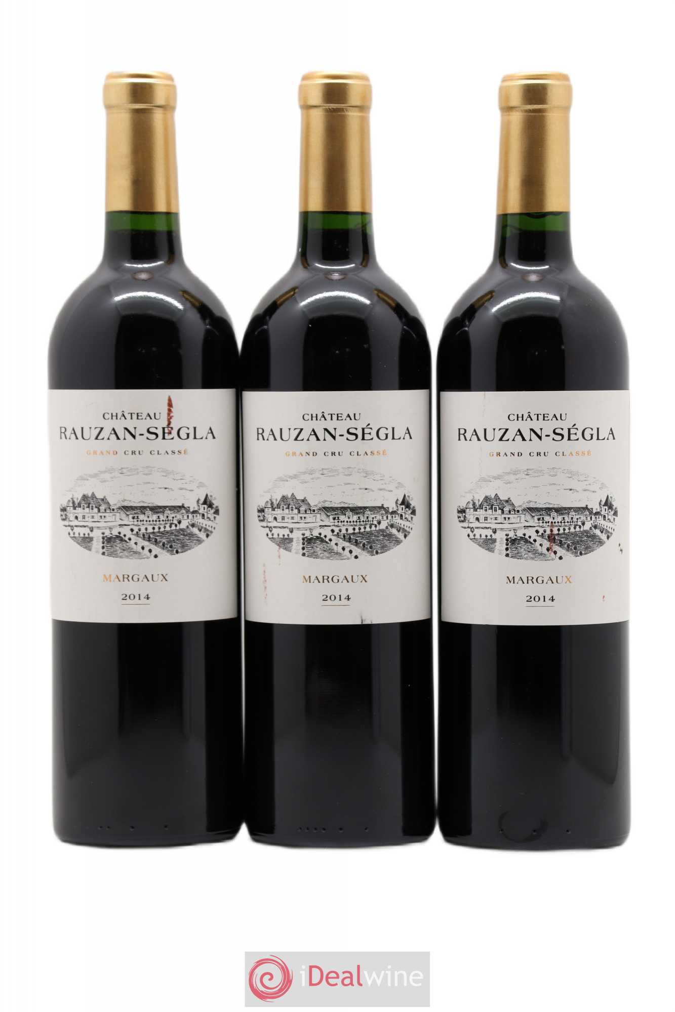 Château Rauzan Ségla Grand Cru Classé 2014 - Lot de 3 bouteilles - 0