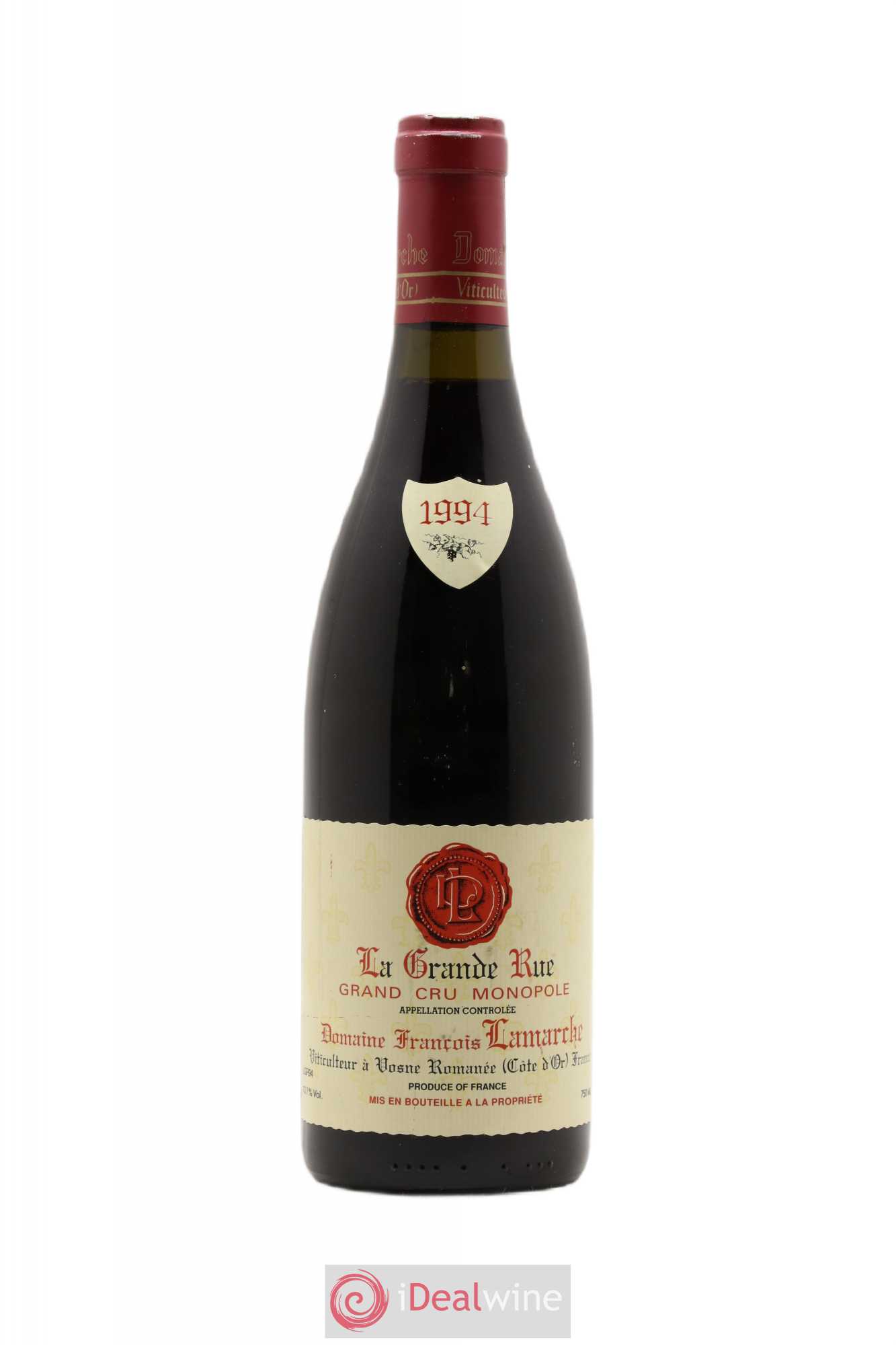 La Grande Rue Grand Cru Lamarche (Domaine) 1994 - Lot de 1 bouteille - 0