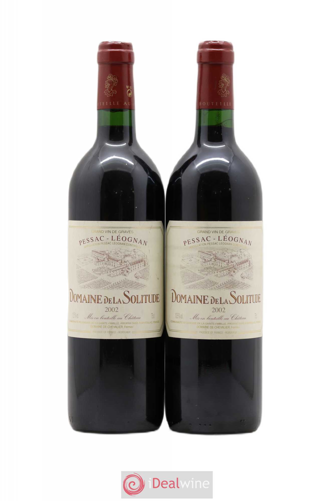 Domaine de la Solitude 2002 - Lot de 2 bouteilles - 0