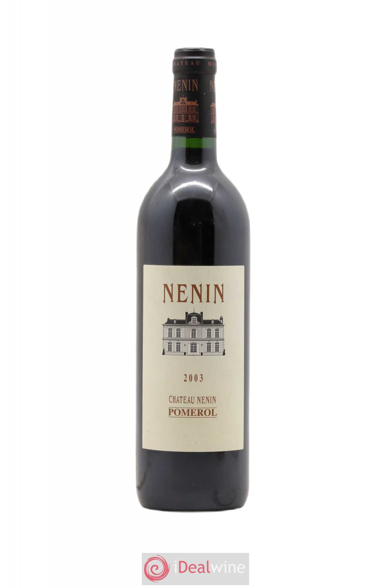 Château Nenin 2003 - Lot de 1 bouteille - 0