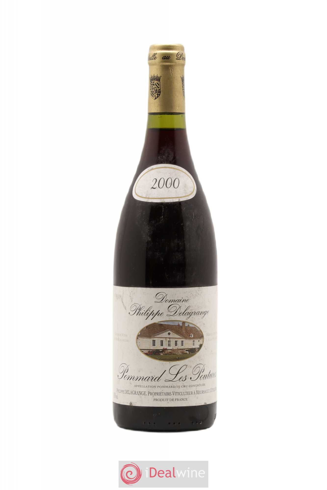 Pommard 1er cru Les Poutures Philippe Delagrange 2000 - Posten von 1 Flasche - 0