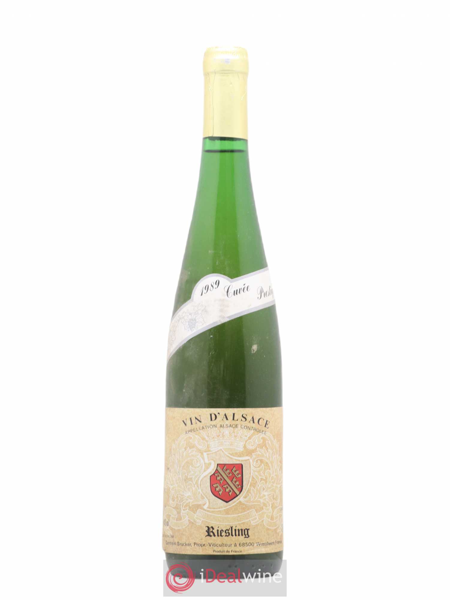 Riesling Germain Brucker Cuvee Prestige 1989 - Posten von 1 Flasche - 0