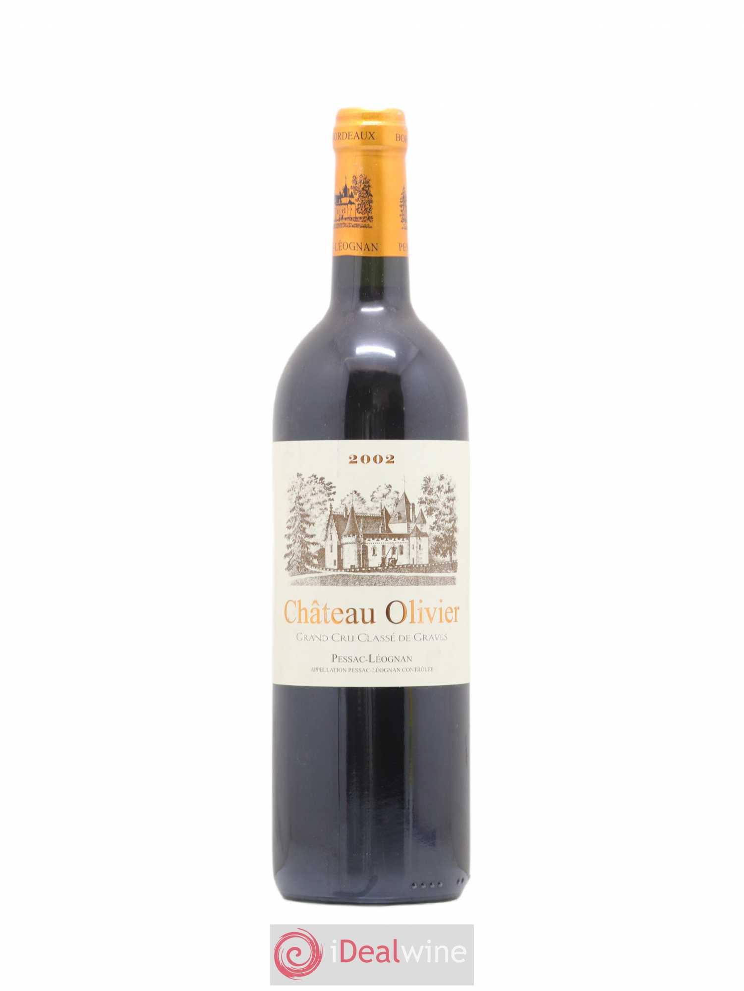 Château Olivier Cru Classé de Graves 2002 - Lot de 1 bouteille - 0