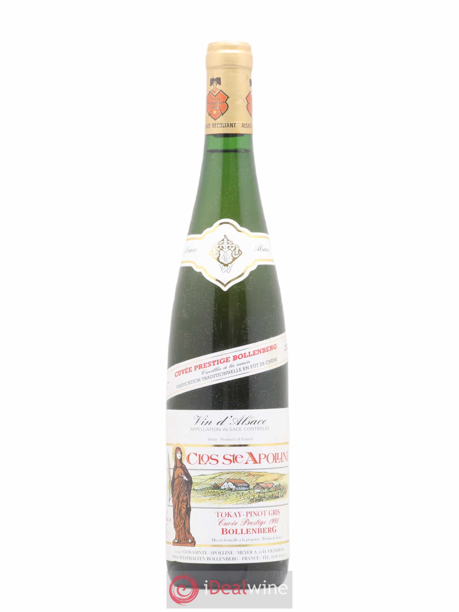 Pinot Gris Cuvée Prestige Clos Sainte Appoline Bollenberg 1992 - Posten von 1 Flasche - 0