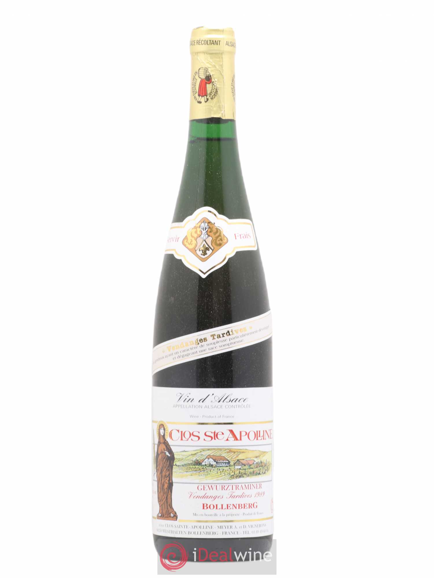 Gewurztraminer Vendanges Tardives Bollenberg 1989 - Posten von 1 Flasche - 0