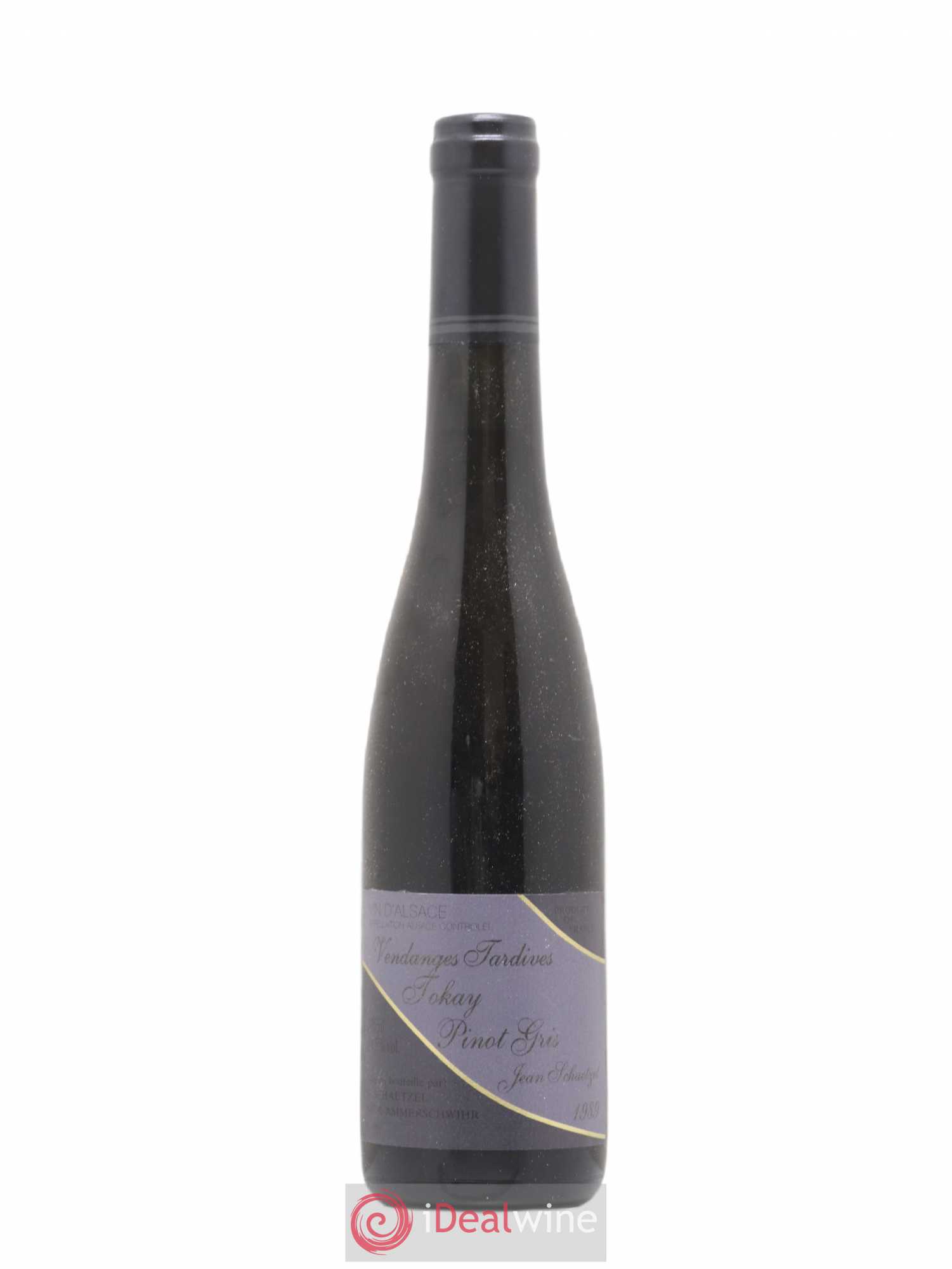 Pinot Gris Vendanges Tardives Jean Schaetzel 1989 - Posten von 1 Demi-Flasche - 0
