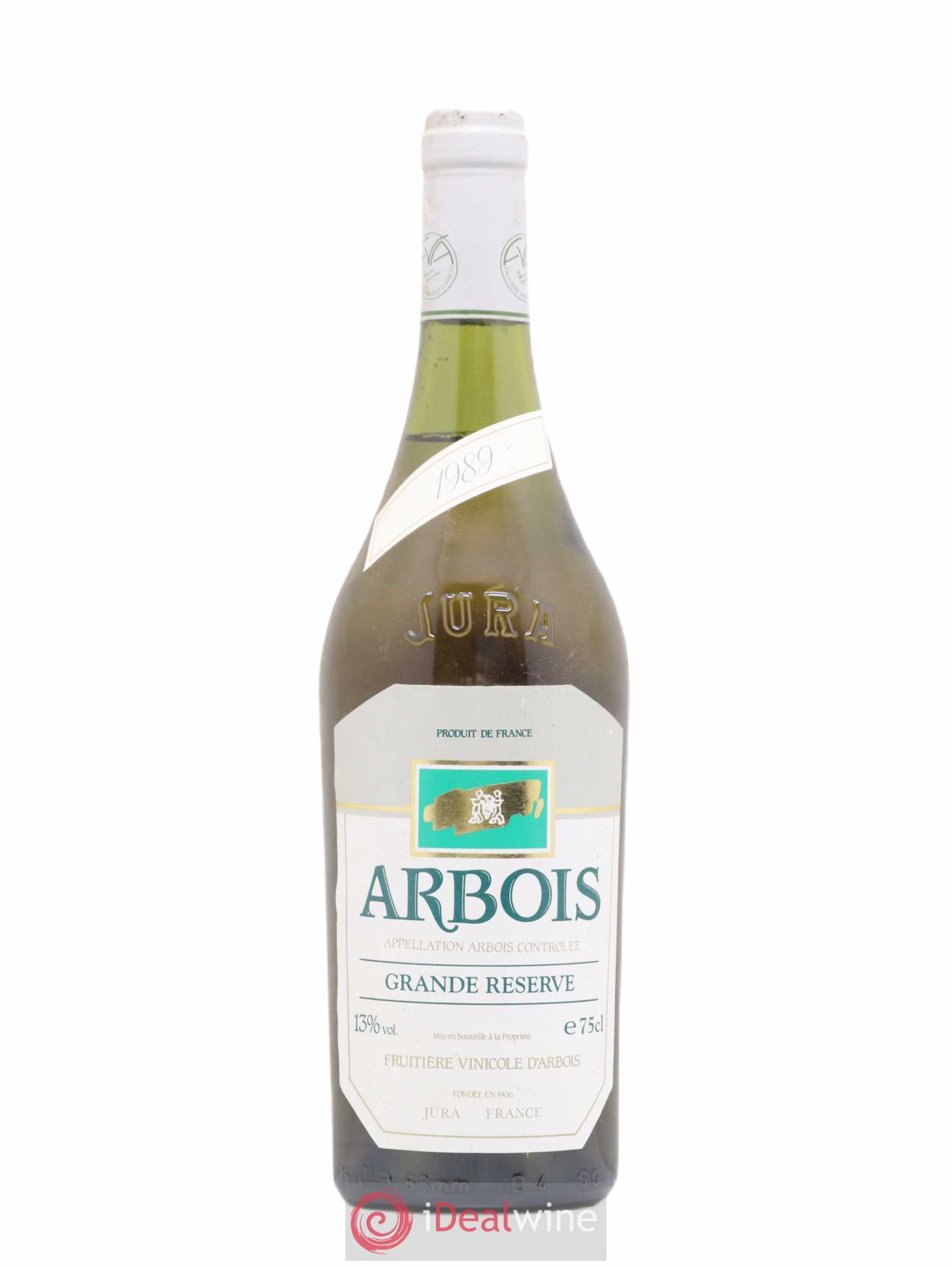 Arbois Grande Reserve Fruitiere Vinicole d'Arbois 1989 - Posten von 1 Flasche - 0
