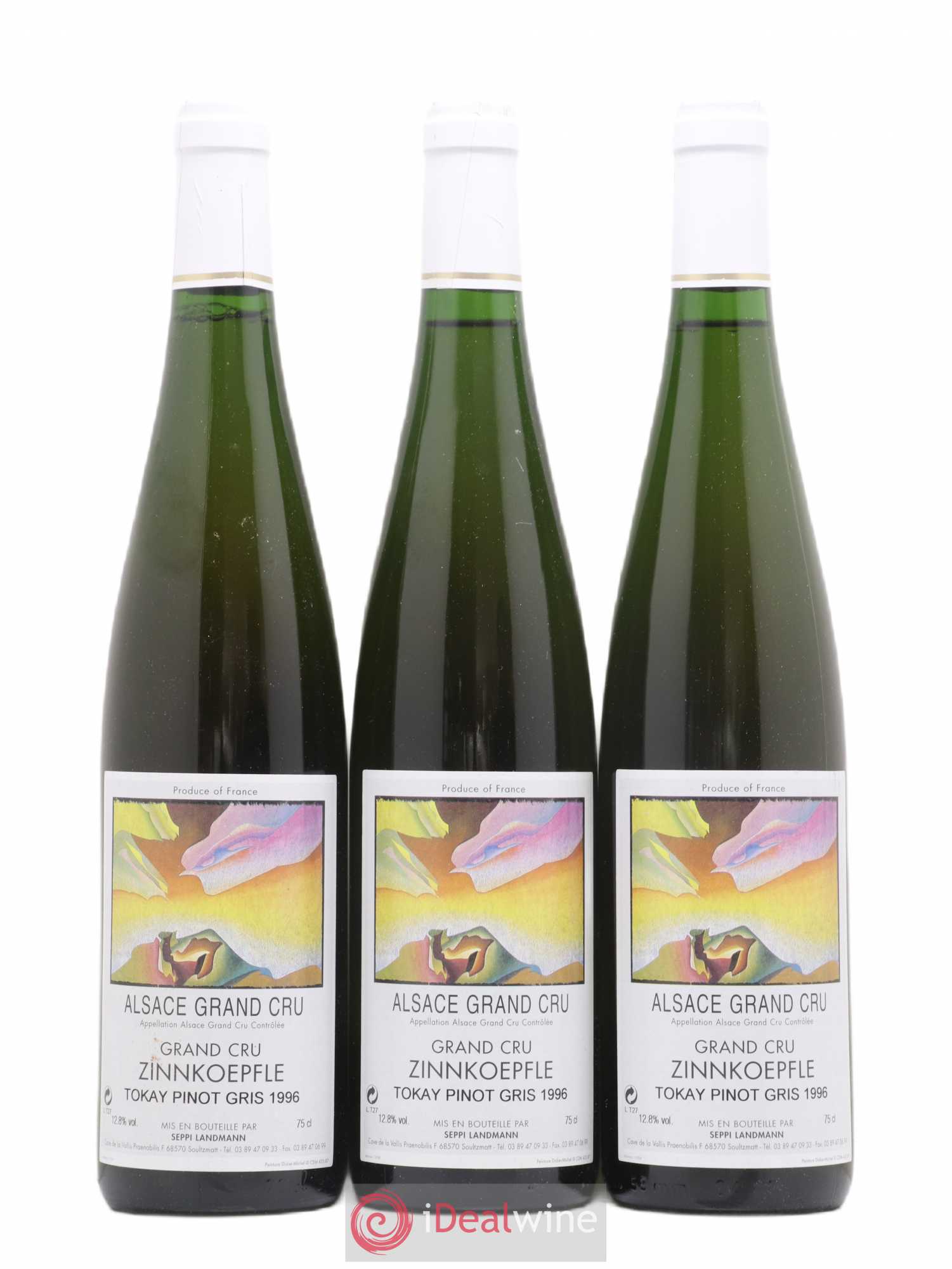 Pinot Gris Grand Cru Zinnkoepfle 1996 - Posten von 3 Flaschen - 0