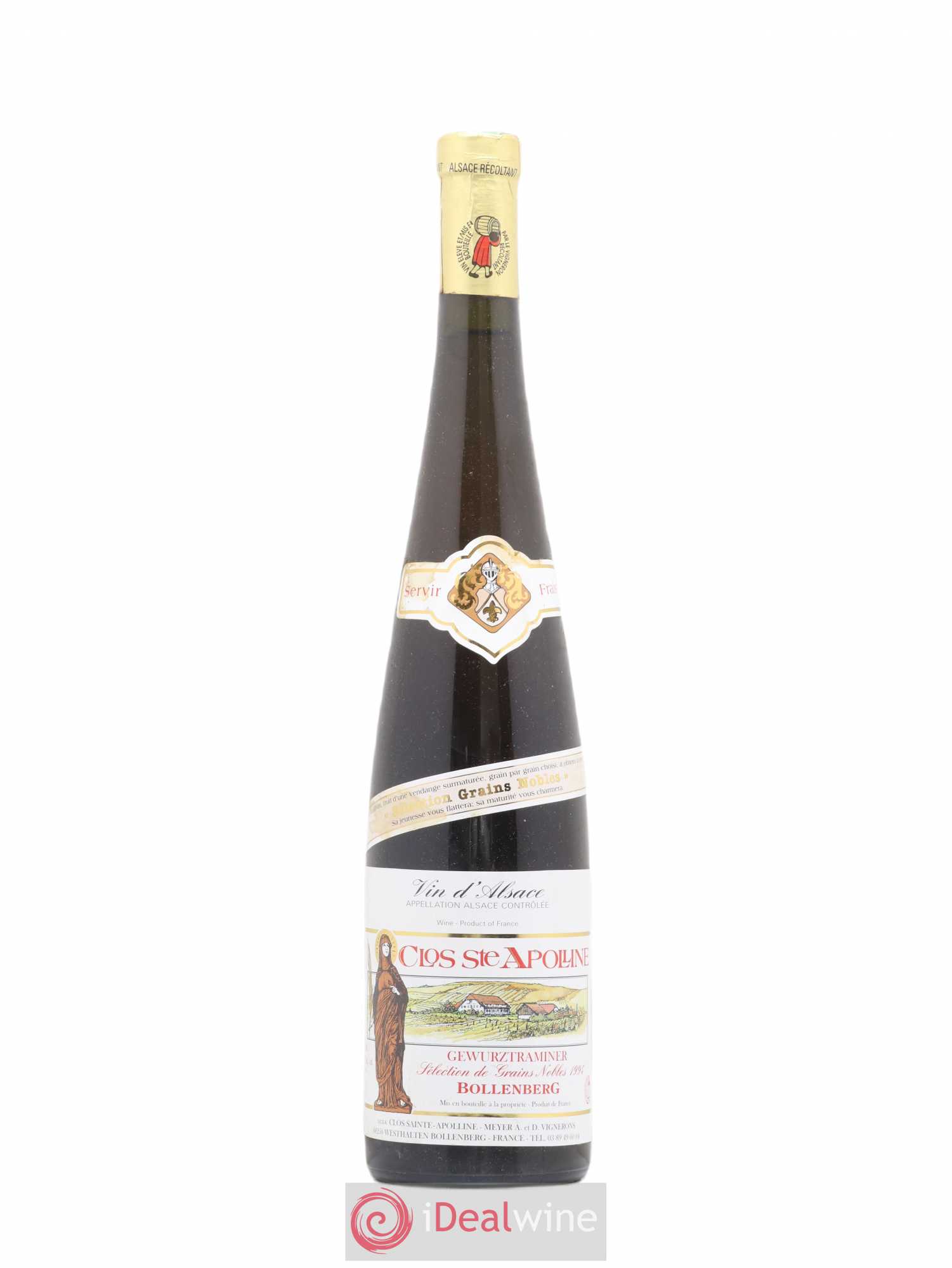 Gewurztraminer Selection de grains nobles Bollenberg Clos Sainte Appoline 1994 - Posten von 1 Flasche - 0