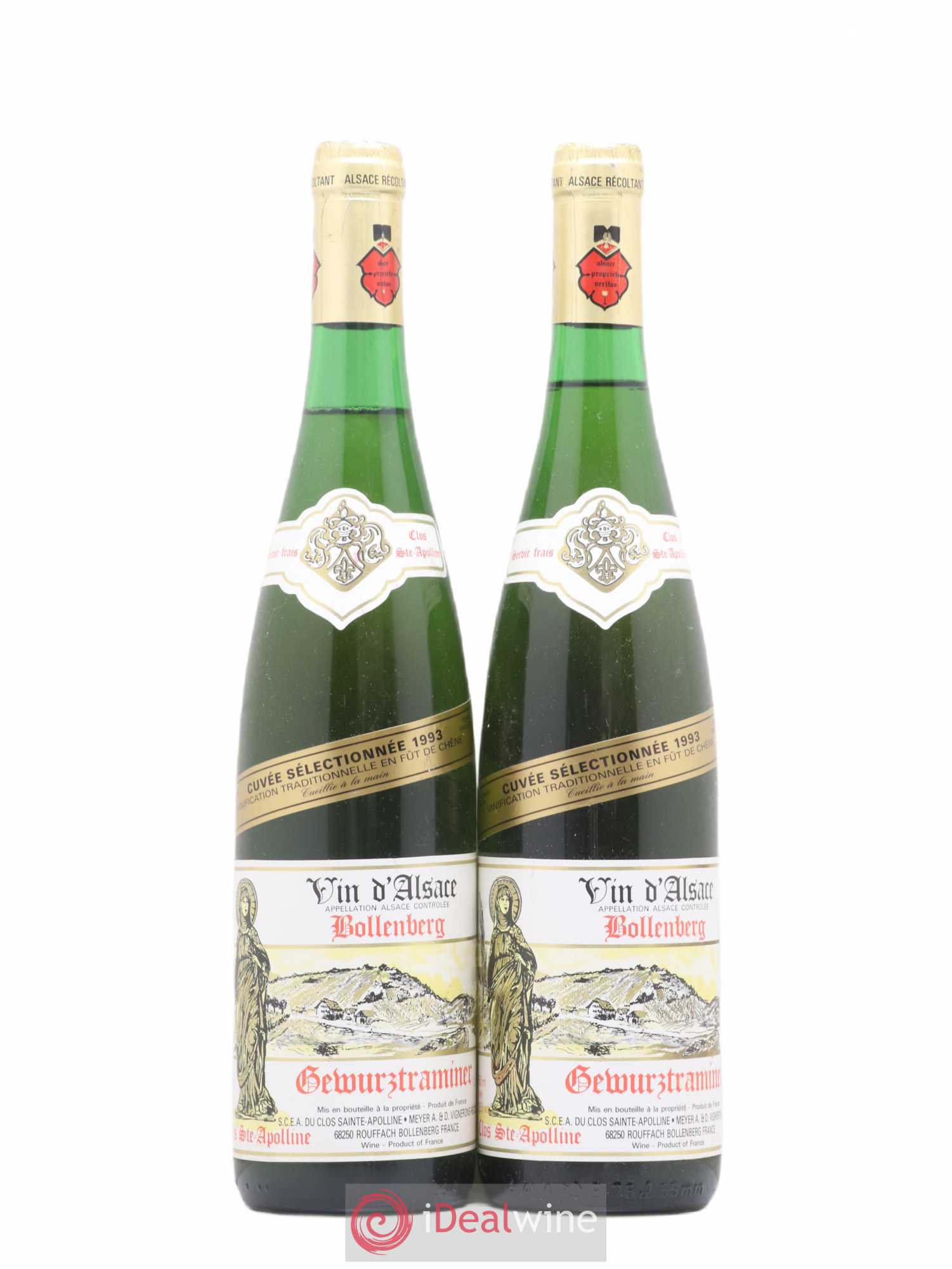 Gewurztraminer Bollenberg Clos Sainte Appoline 1993 - Posten von 2 Flaschen - 0