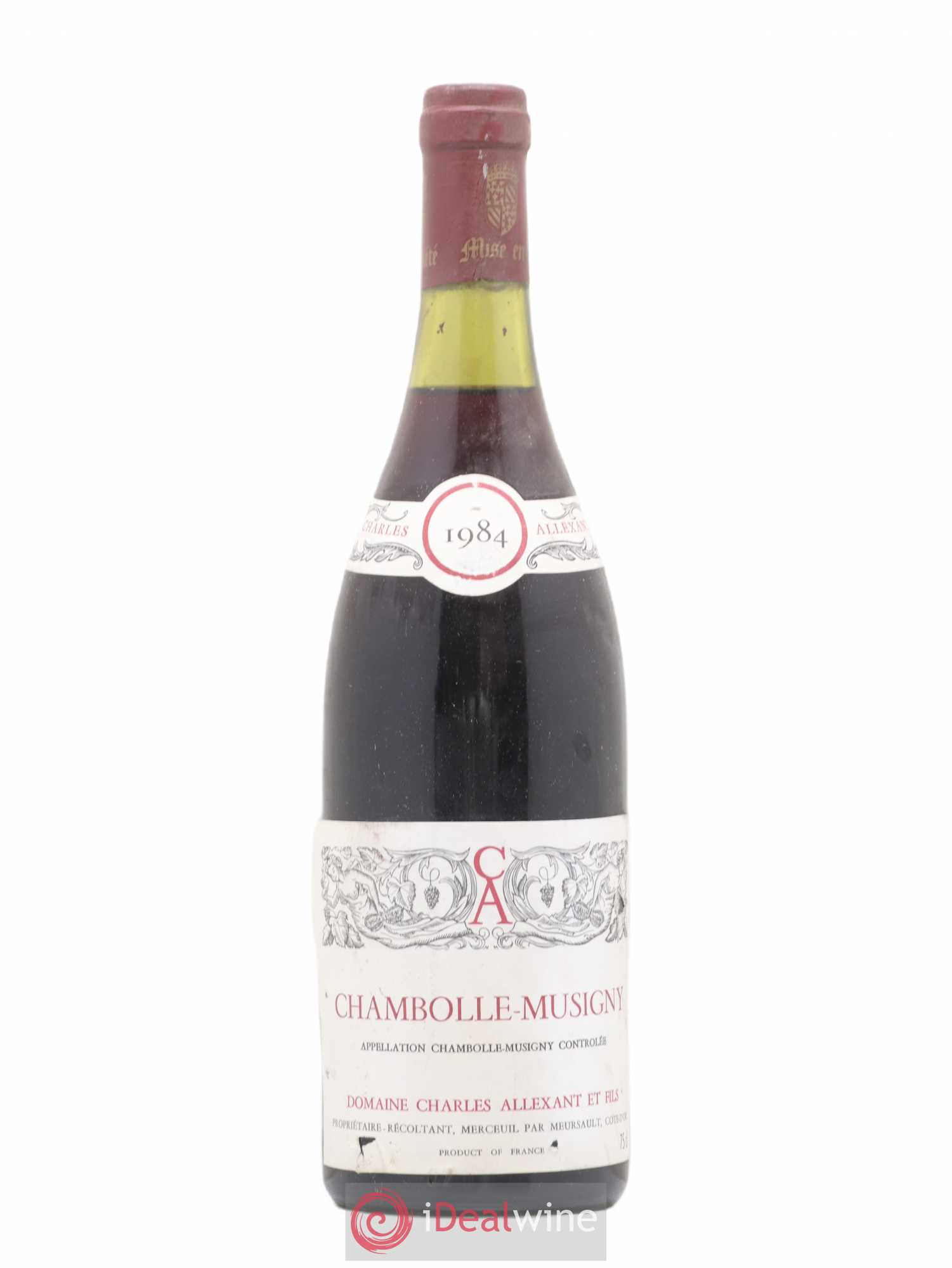 Chambolle-Musigny Charles Allexant Et Fils 1984 - Posten von 1 Flasche - 0