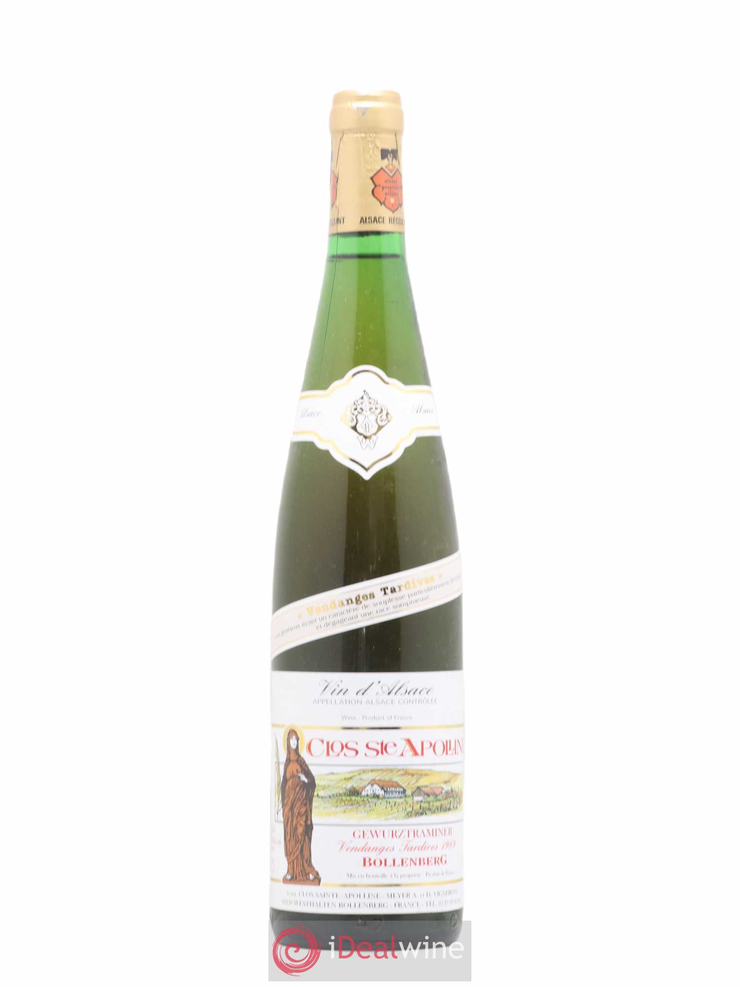 Gewurztraminer Vendanges Tardives Bollenberg Clos Sainte Appoline 1989 - Posten von 1 Flasche - 0