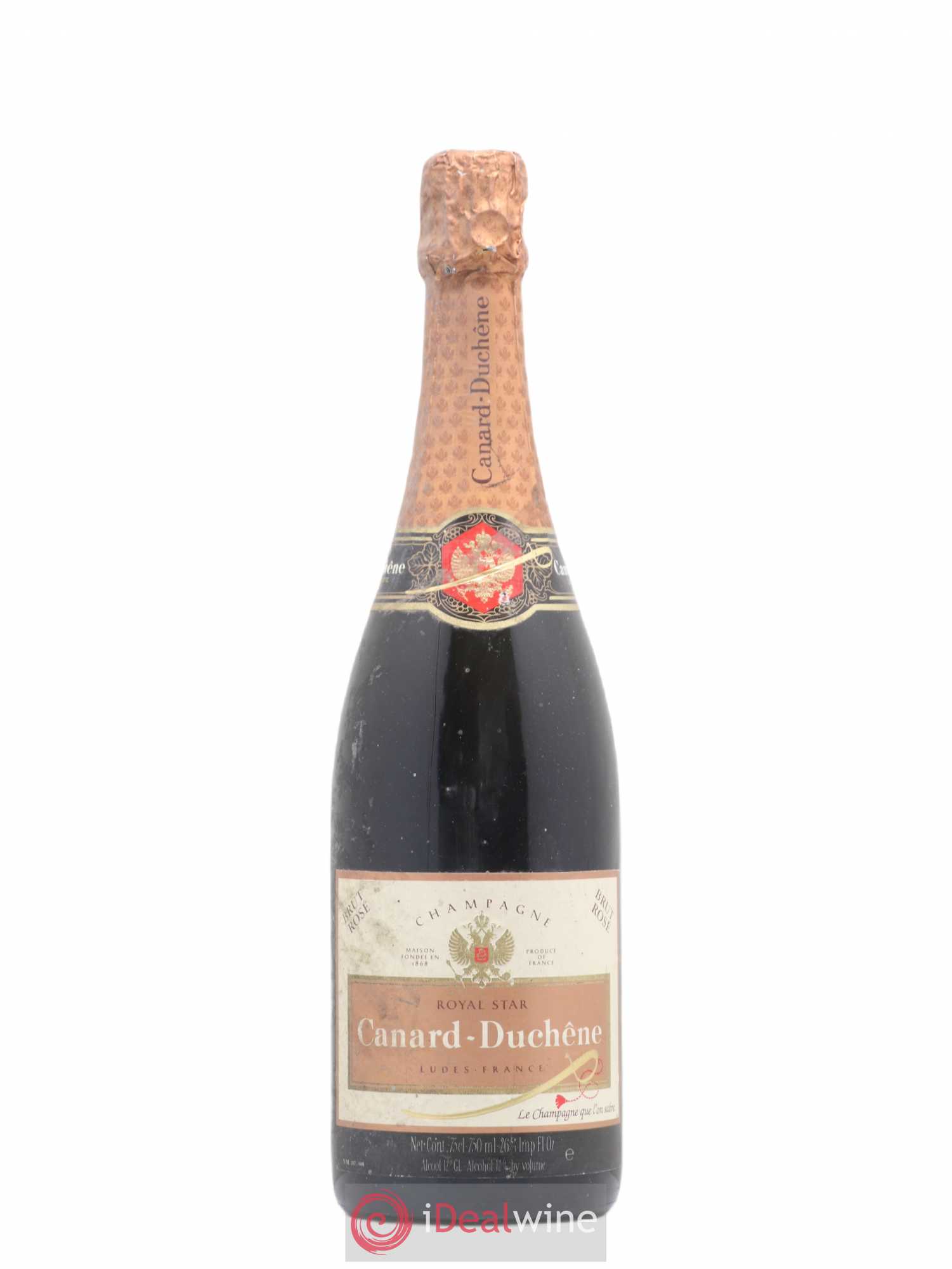 Champagne - Royal Star Canard Duchene Brut Rosé Ludes - Posten von 1 Flasche - 0