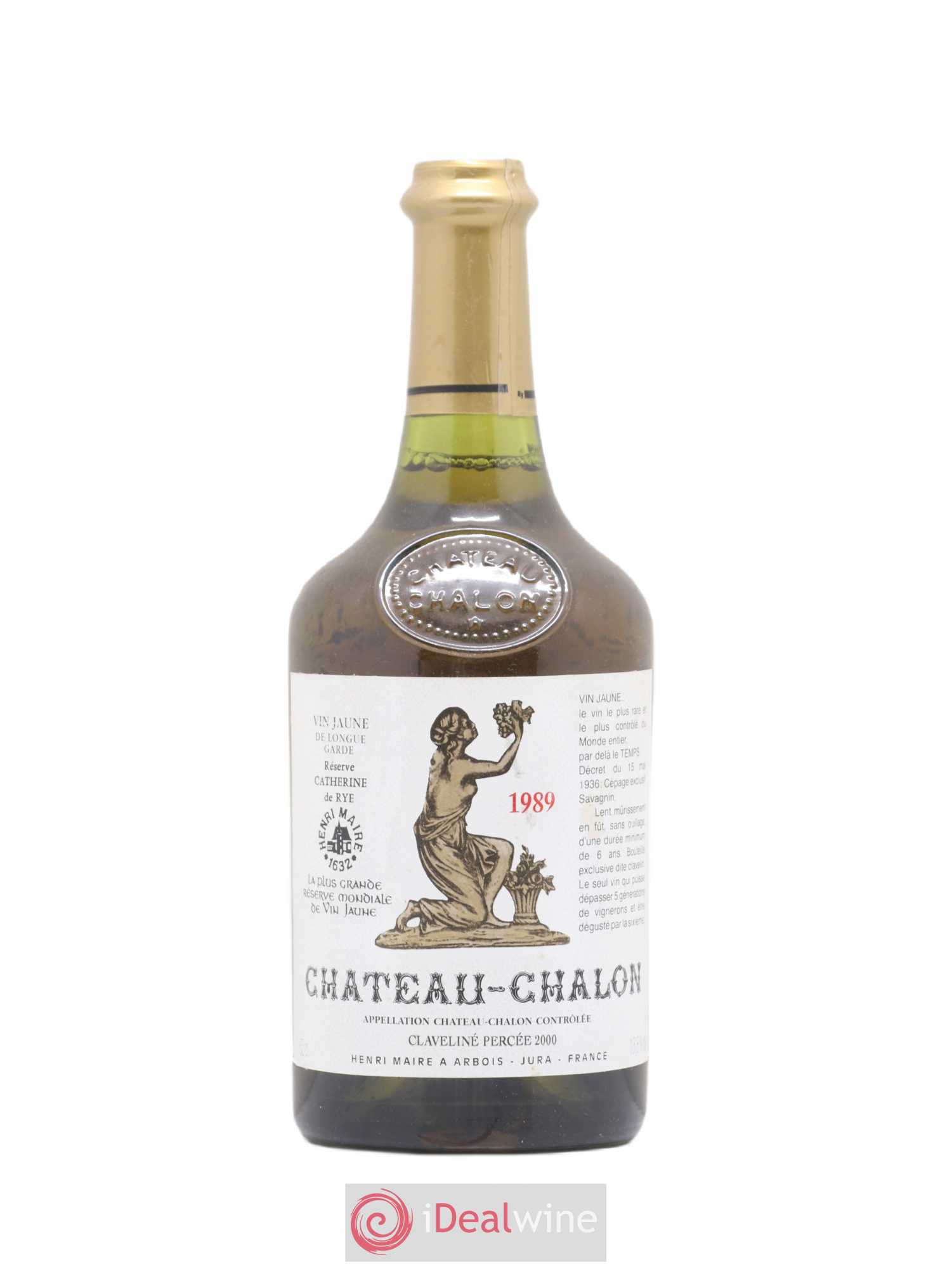 Château-Chalon Henri Maire Grande Reserve Catherine Cavelini Percée de rue 1989 - Posten von 1 Flasche - 0