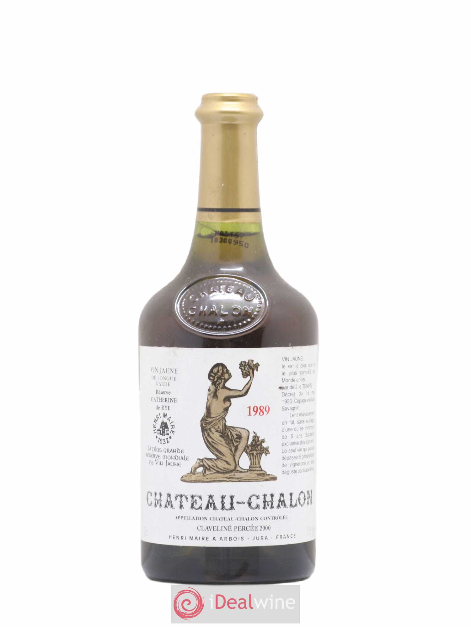 Château-Chalon Henri Maire Grande Reserve Catherine Cavelini Percée de rue 1989 - Posten von 1 Flasche - 0