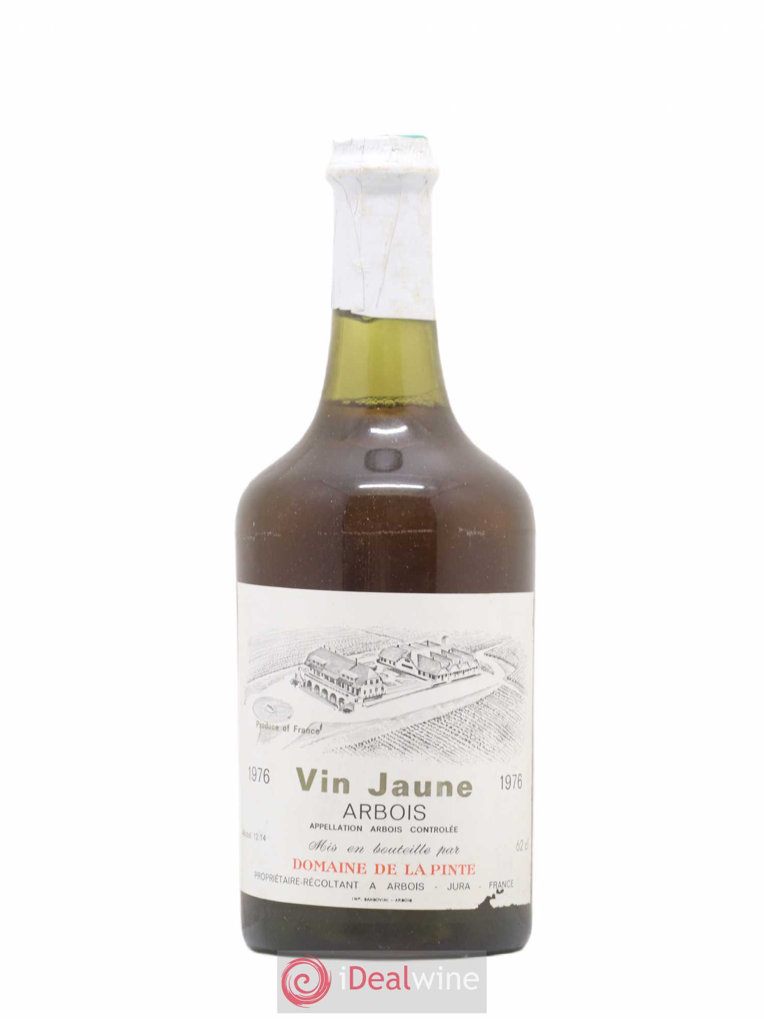 Arbois Vin Jaune Domaine de la Pinte 1976 - Lot de 1 bouteille - 0