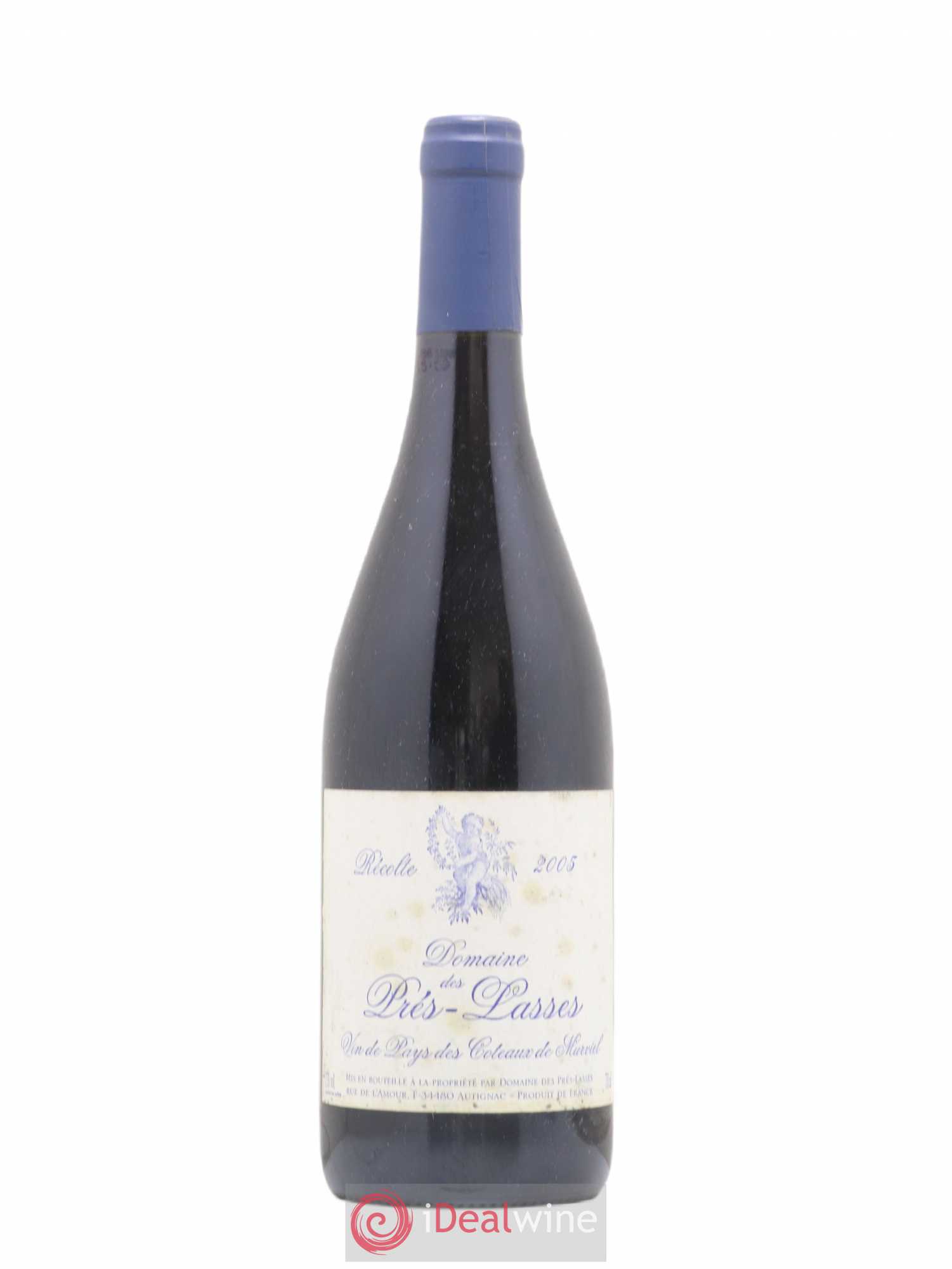 Rhône Vin de Pays des Coteaux de Murviel Domaine des Prés Lasses 2005 - Posten von 1 Flasche - 0