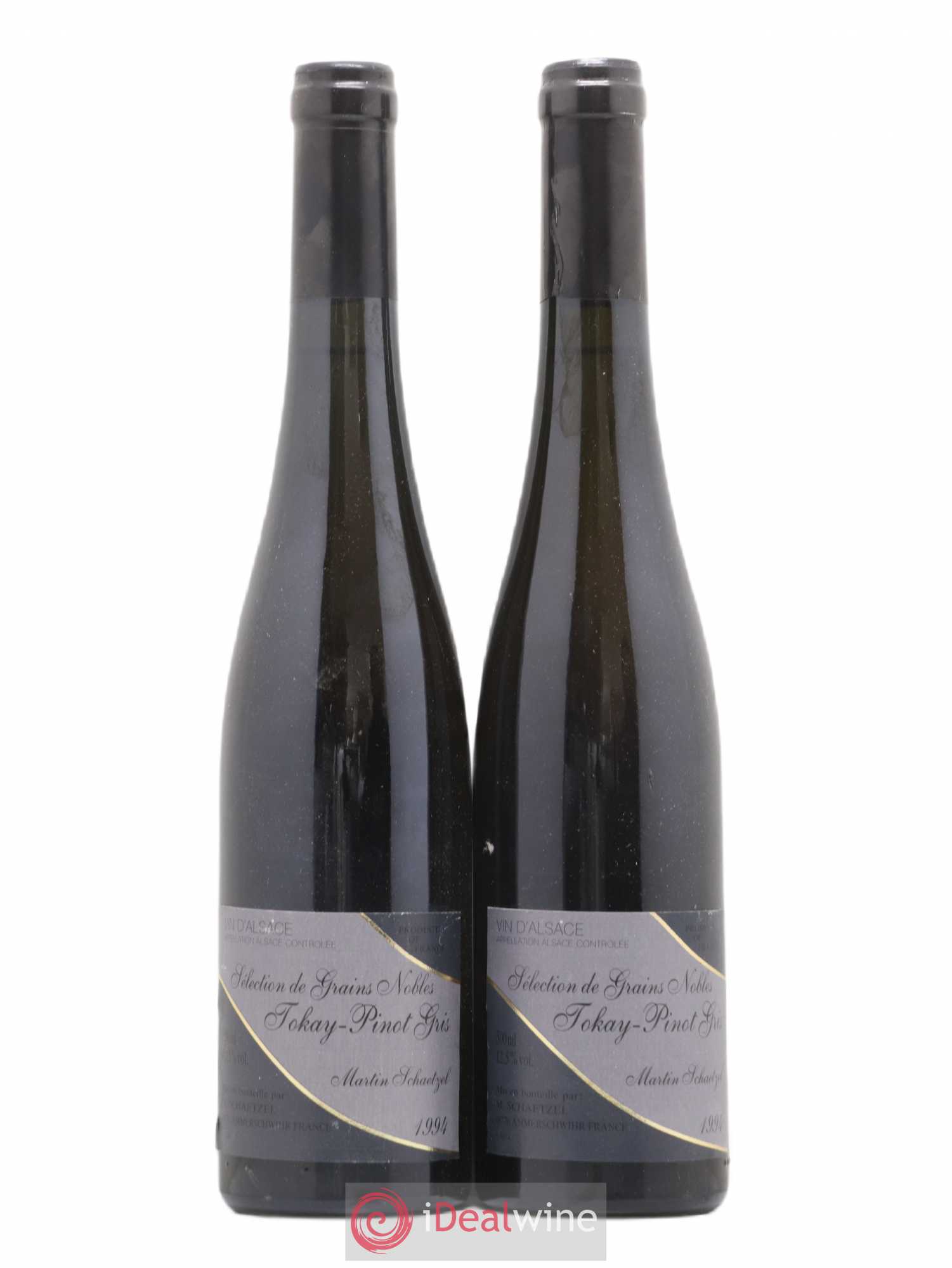 Pinot Gris Selection de Grains Nobles Martin Schaetzel 50Cl 1994 - Posten von 2 Flaschen - 0