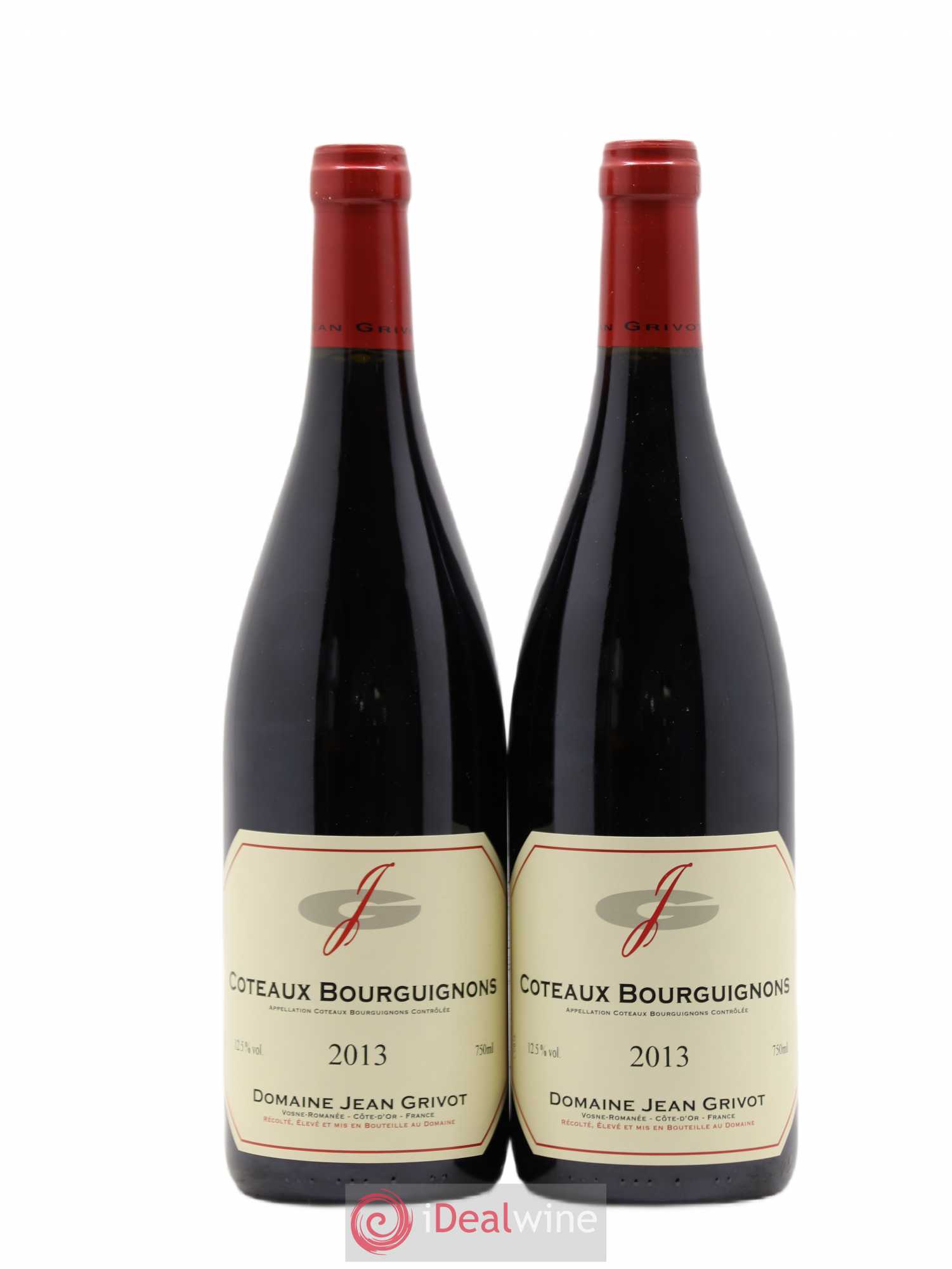 Coteaux Bourguignons Jean Grivot 2013 - Lot de 2 bouteilles - 0