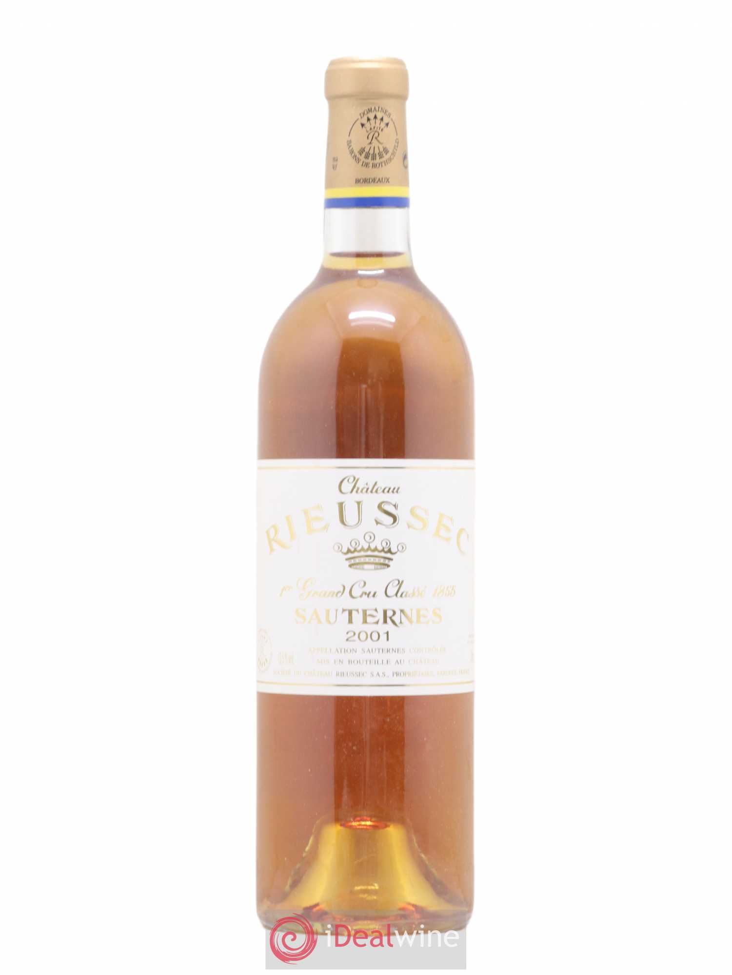 Château Rieussec 1er Grand Cru Classé 2001 - Posten von 1 Flasche - 0