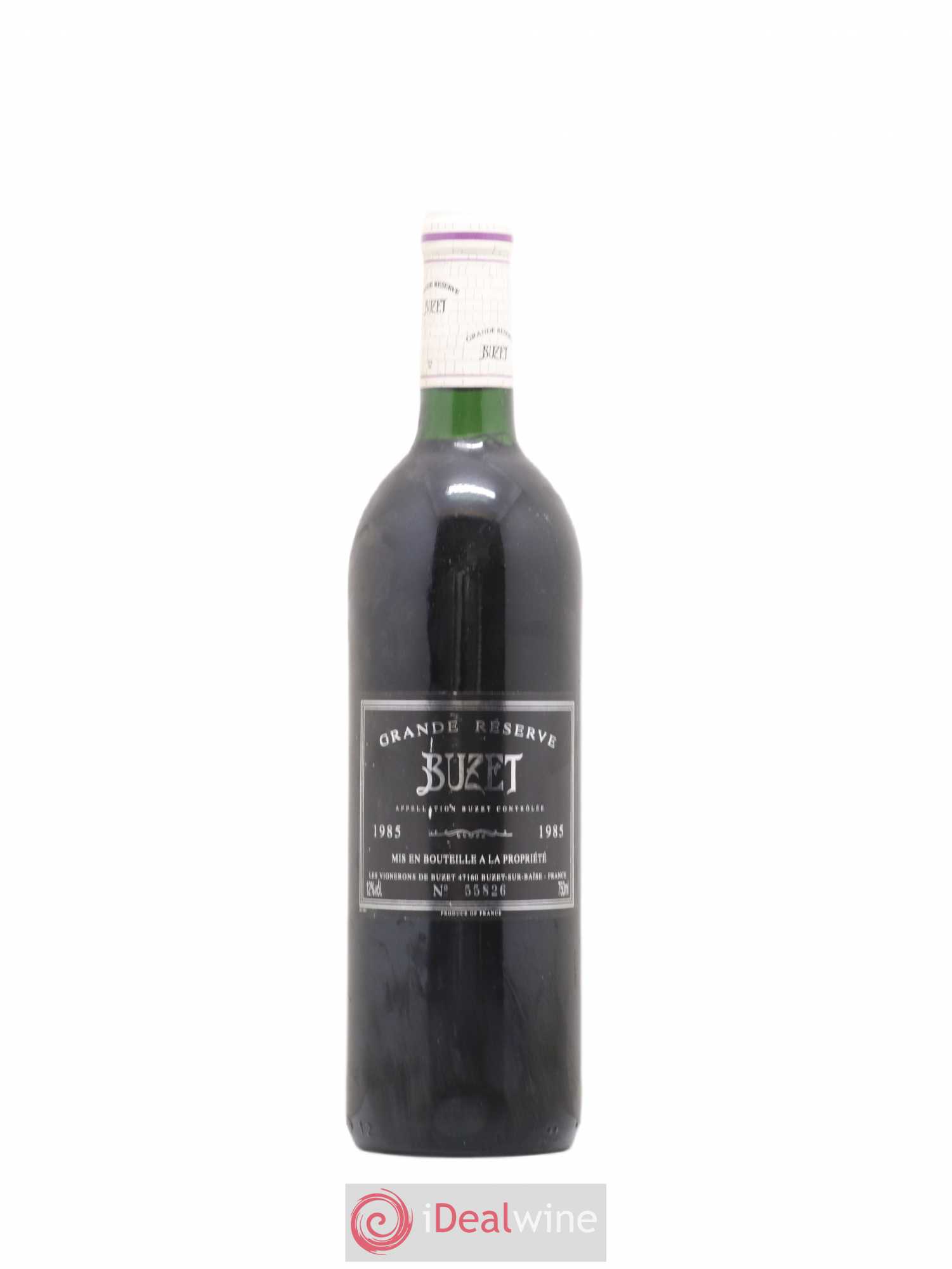 Buzet Grande réserve d'après l'origine de César 1985 - Posten von 1 Flasche - 1